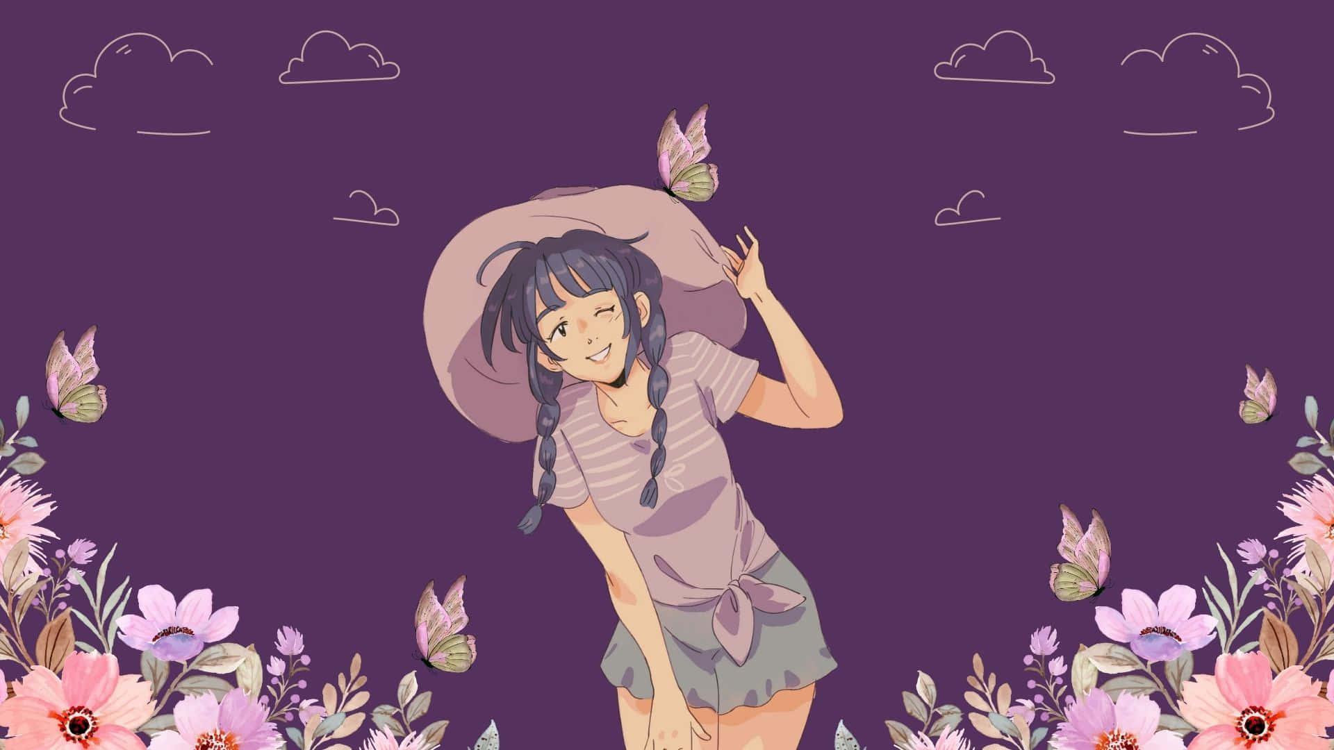 A beautiful young girl looking out the window — 1920x1080 wallpaper