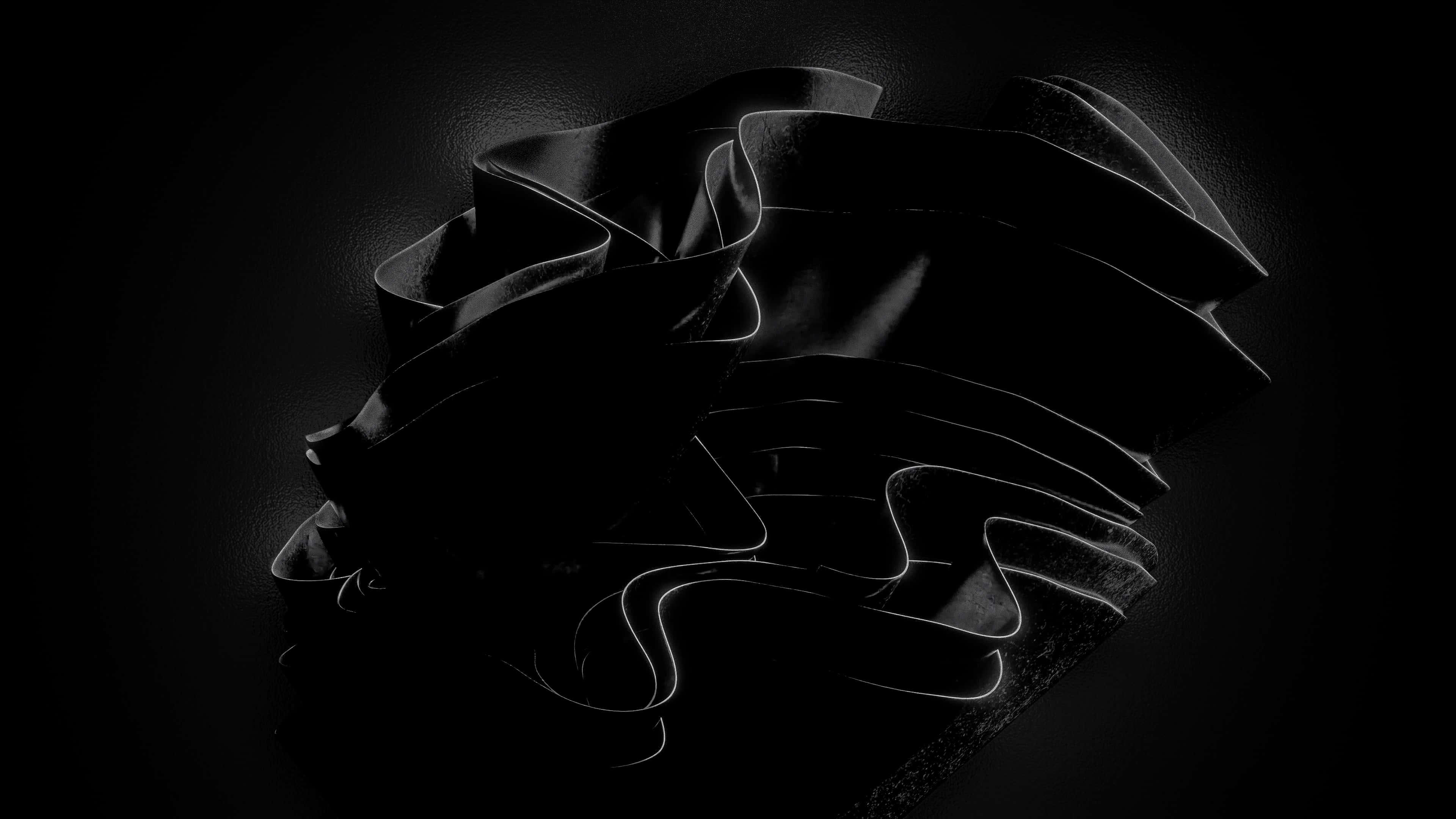 a black and white image of a heart — 3840x2160 wallpaper