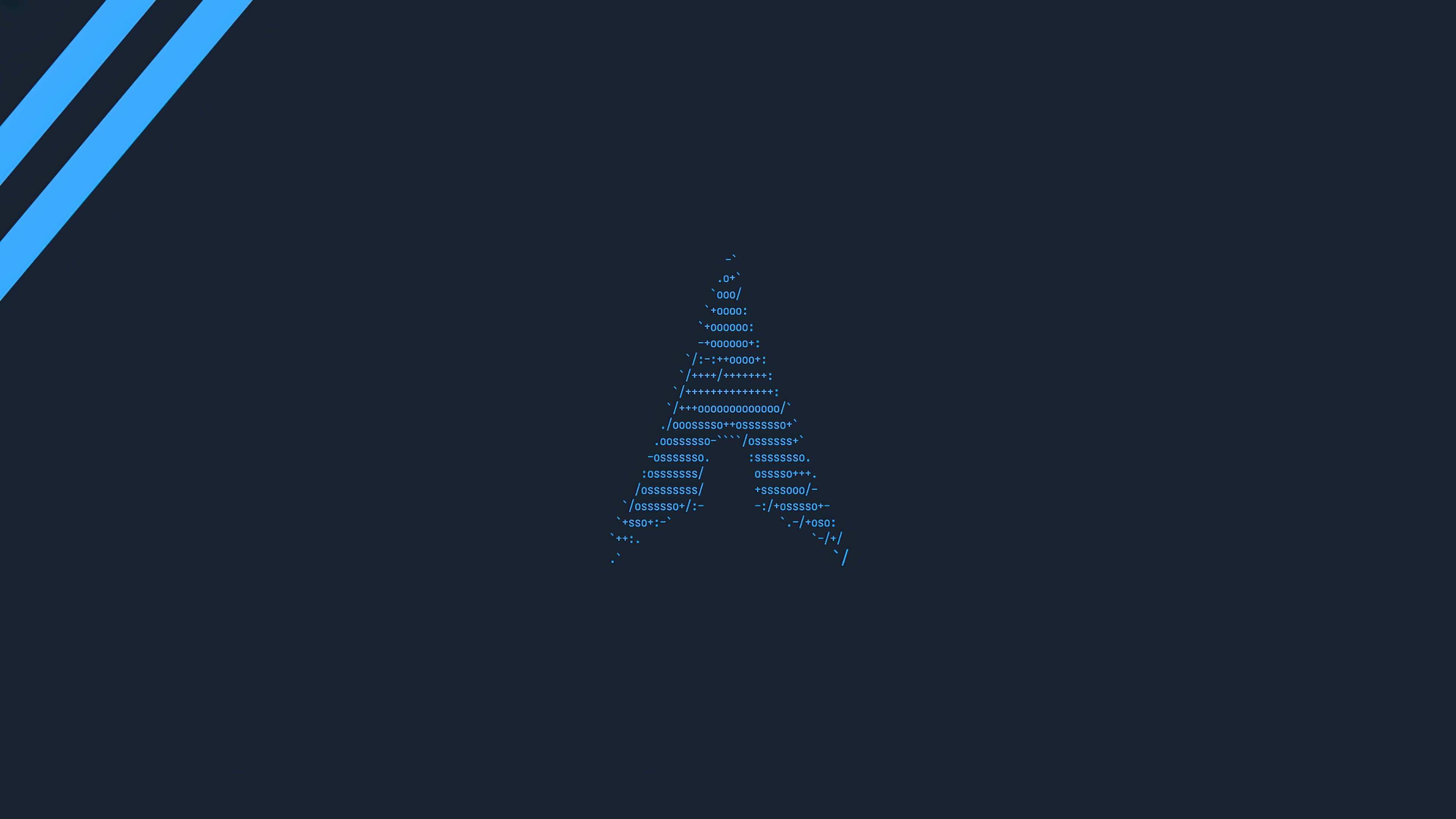a blue and white logo with a blue eiffel tower — 3840x2160 wallpaper