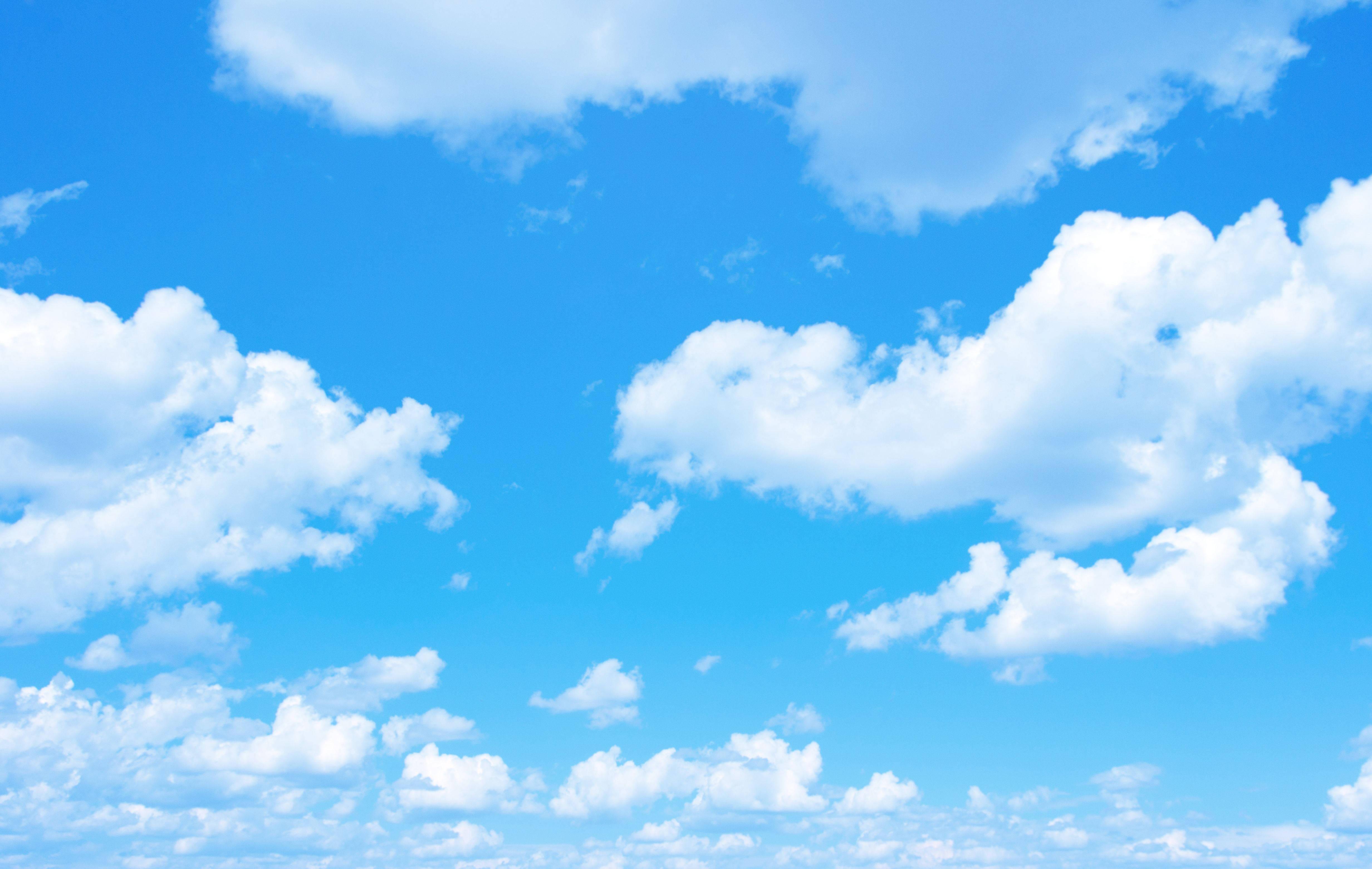 a blue sky with white clouds — 4928x3120 wallpaper