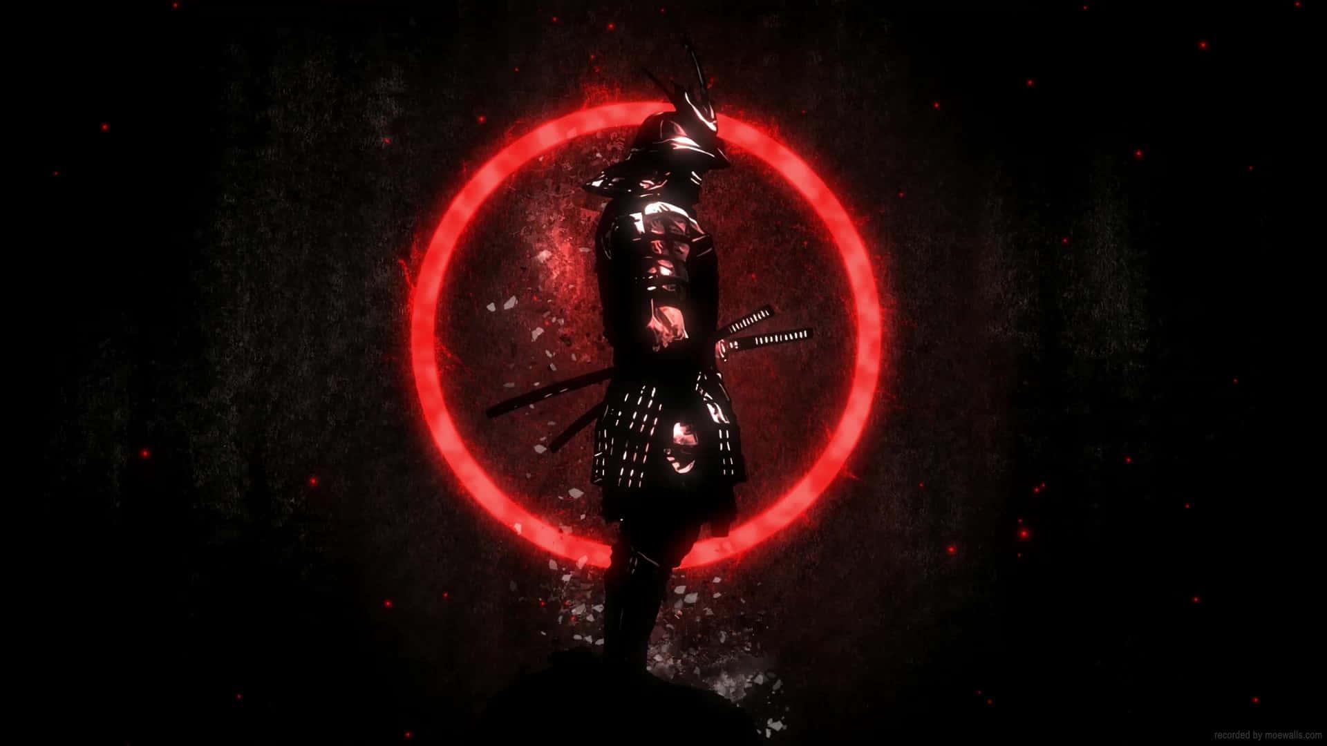 A brave samurai warrior stands ready for battle — 1920x1080 wallpaper