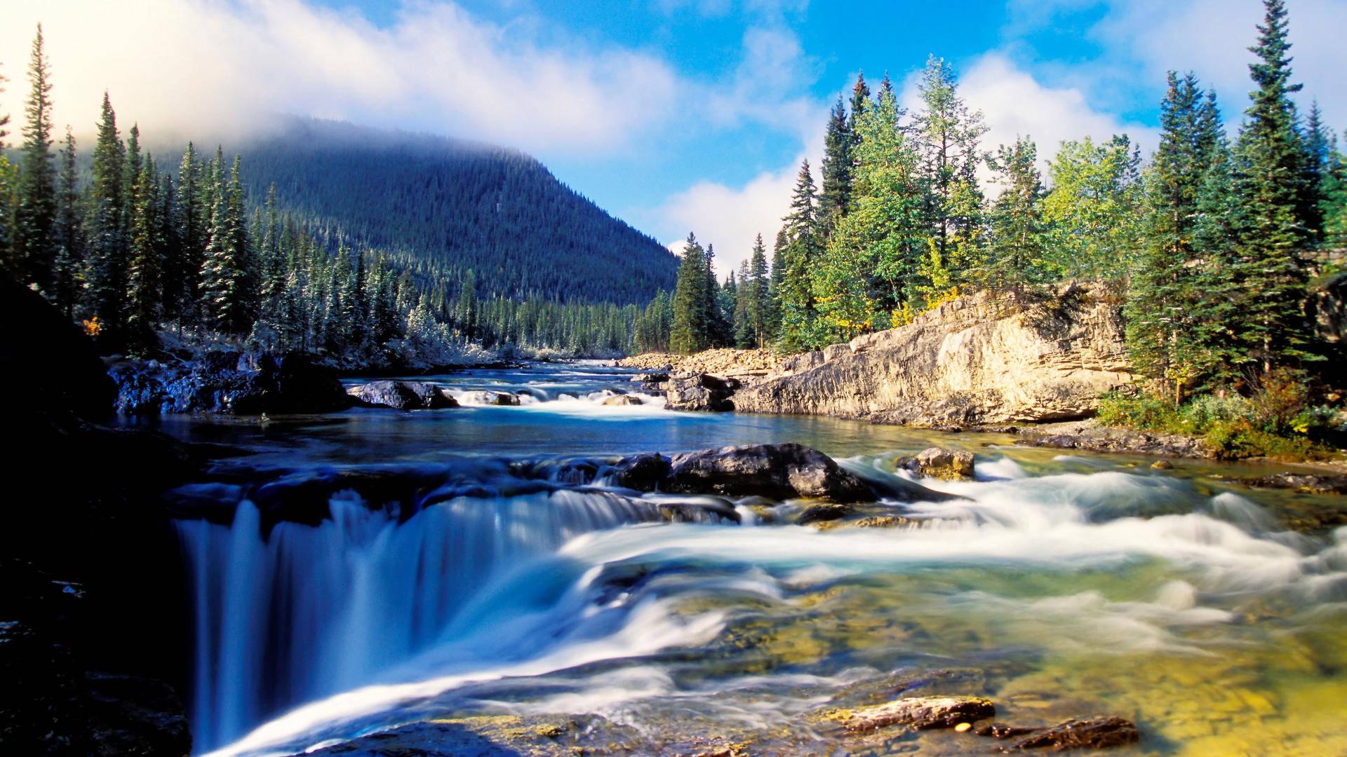 A breathtaking summer landscape in nature — 1920x1080 wallpaper