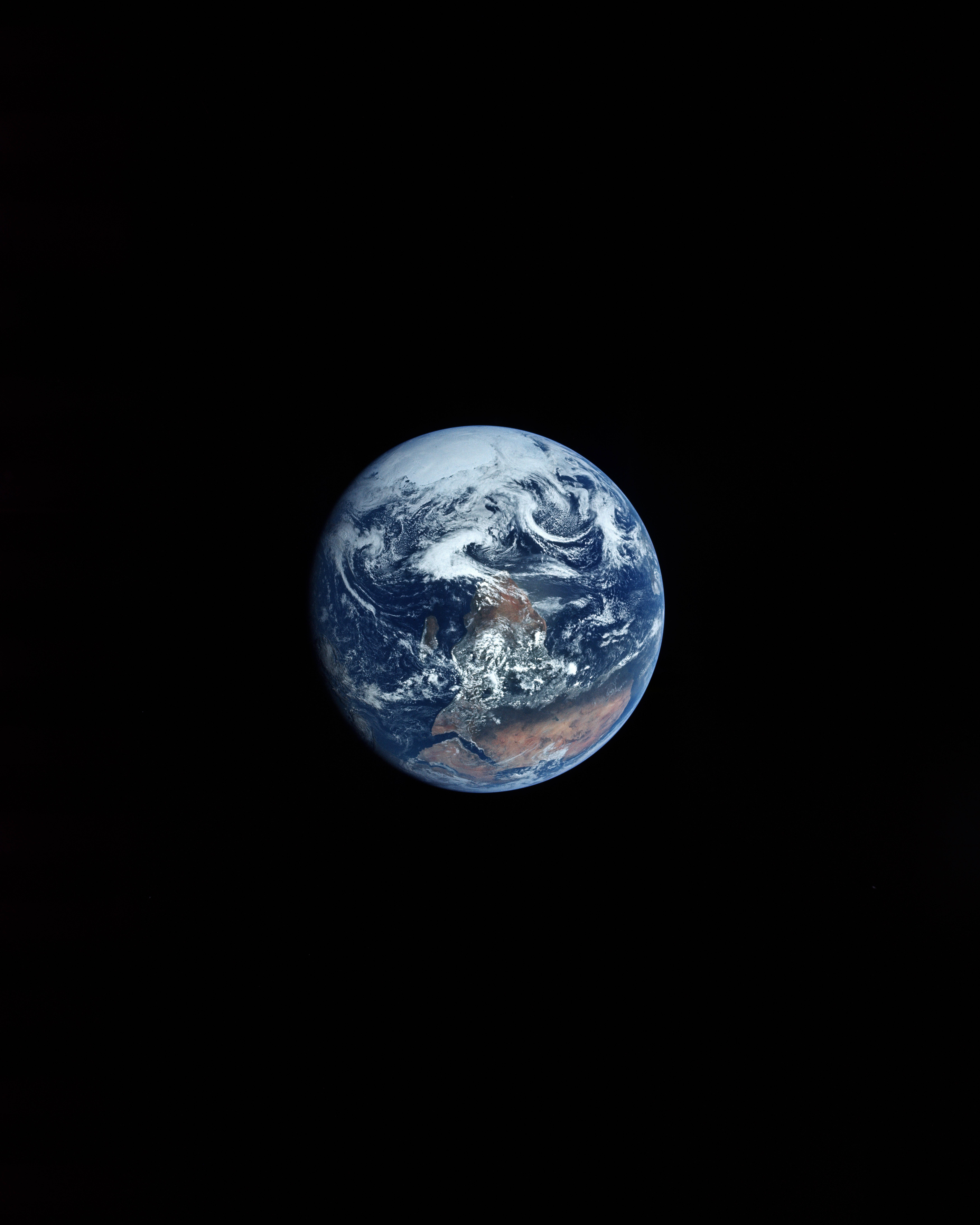 A Breathtaking View of Earth from Space — 7000x8750 wallpaper