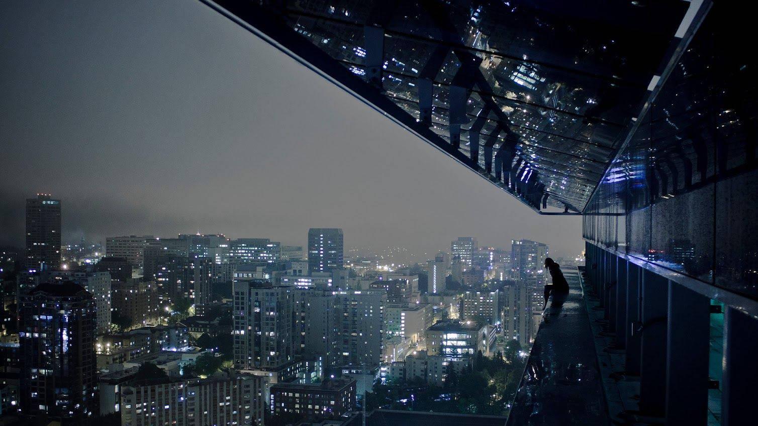 A breathtaking view of the City of Cyberpunk — 1508x848 wallpaper