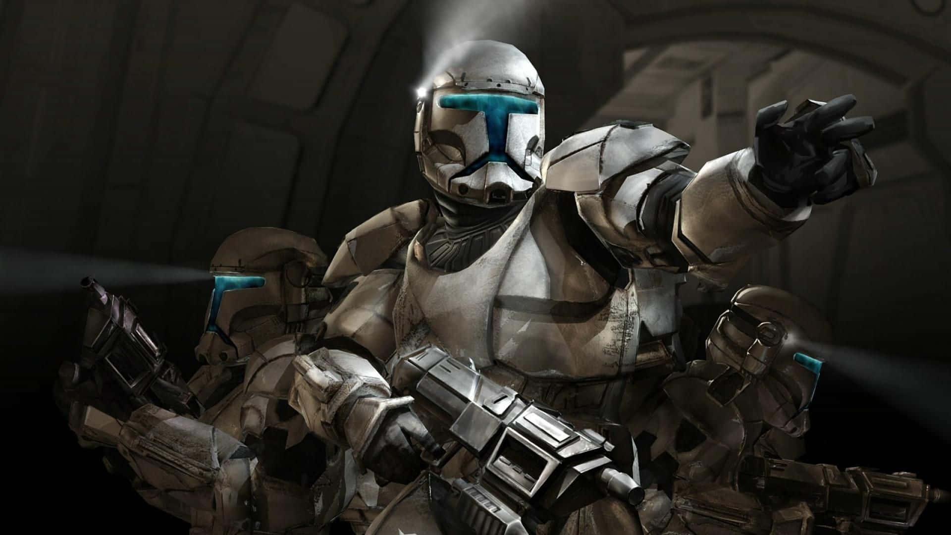 A Cloned Trooper Prepares For Battle — 1920x1080 wallpaper