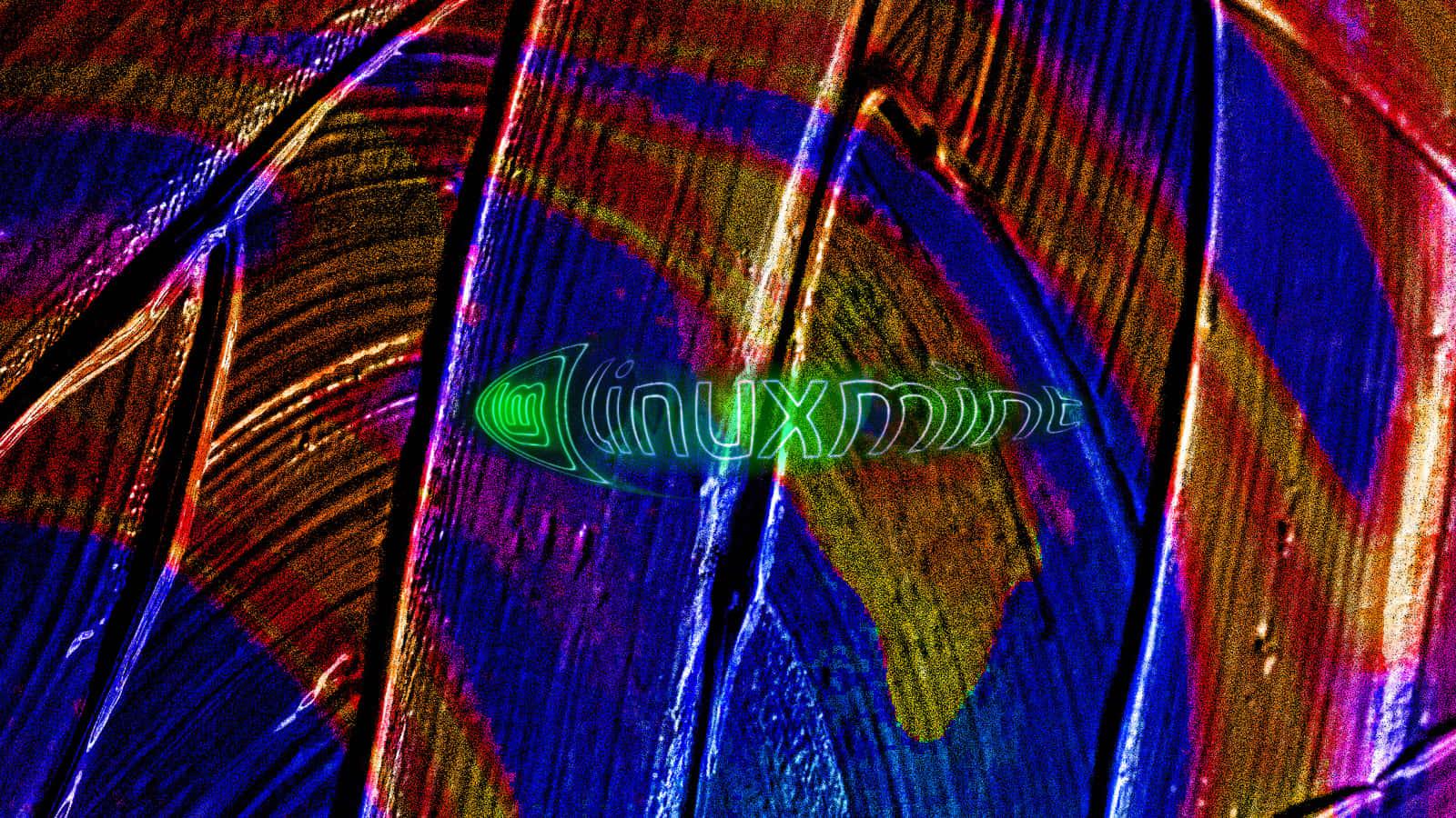 a colorful abstract image of a butterfly — 1600x900 wallpaper