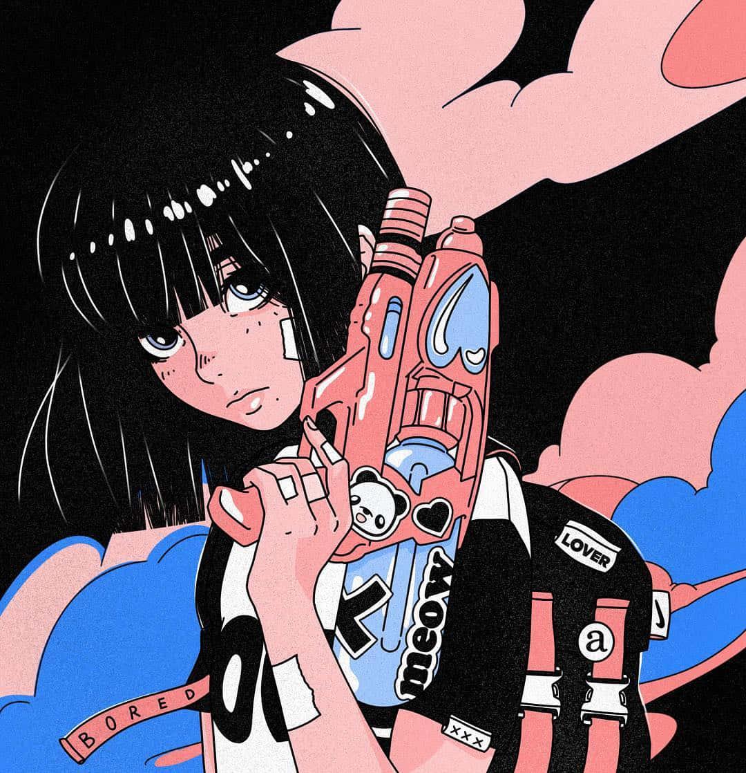 A colorful and vibrant Anime Aesthetic — 1080x1118 wallpaper