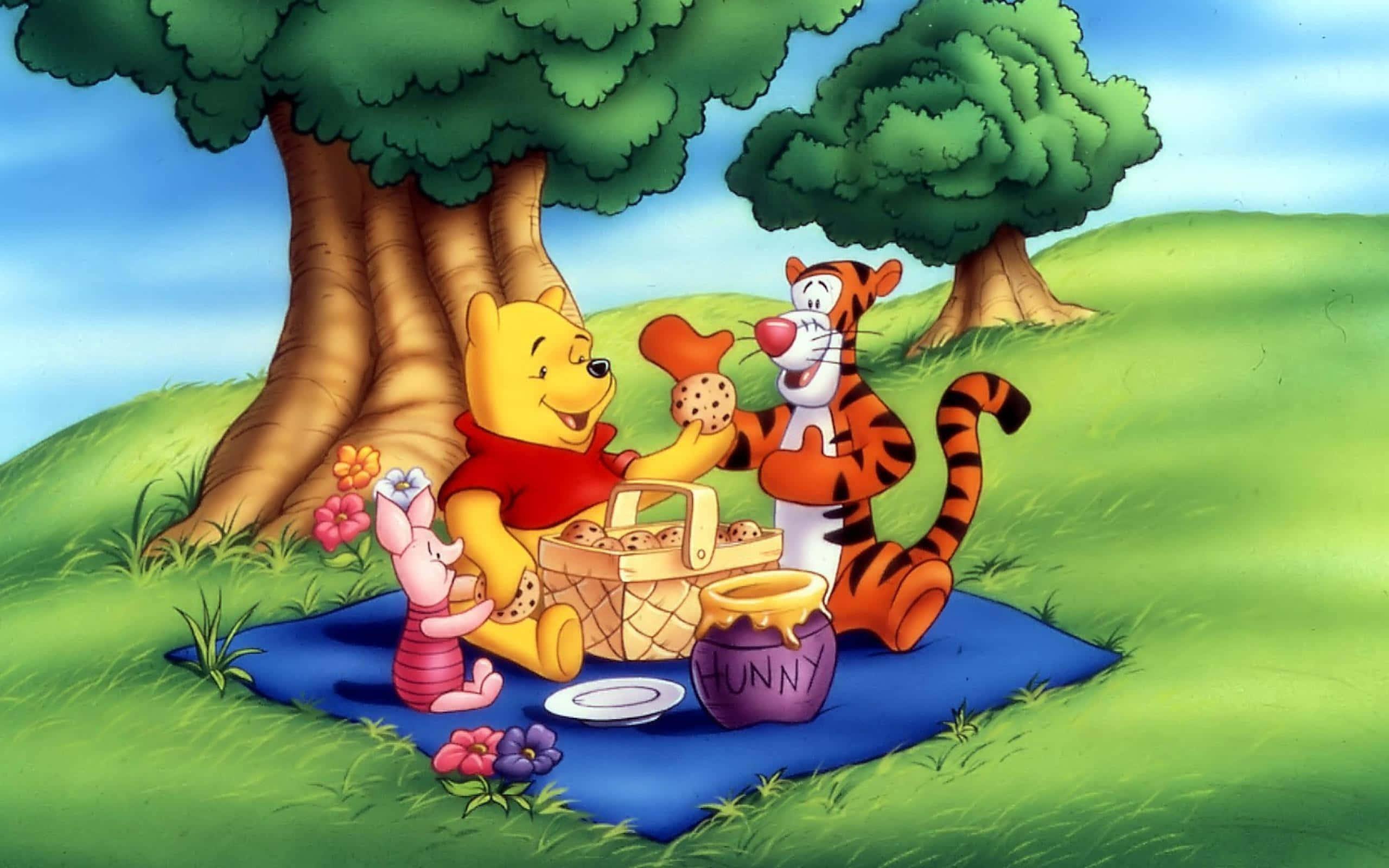 A cony day with Winnie The Pooh — 2560x1600 wallpaper