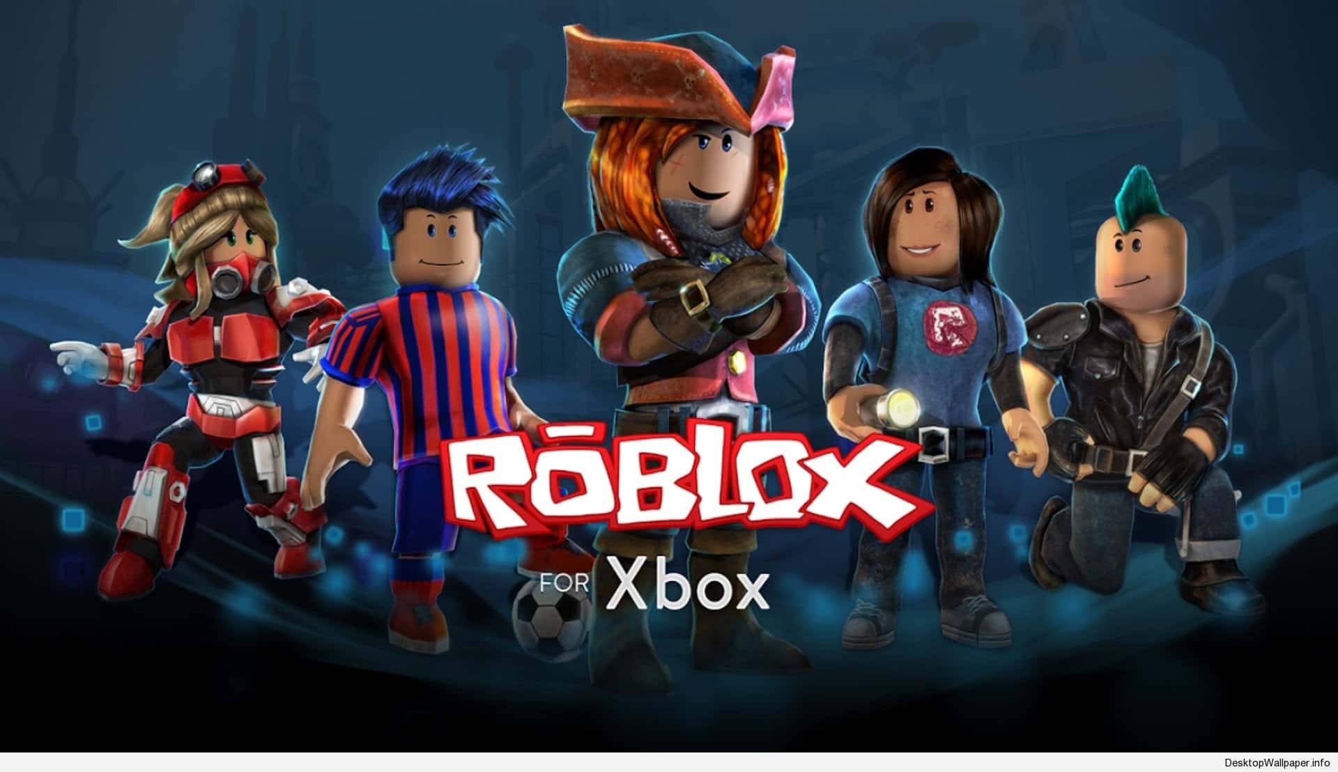 A Cool Roblox Poster for Xbox— Immerse Yourself in an Epic Gaming World! — 1920x1108 wallpaper