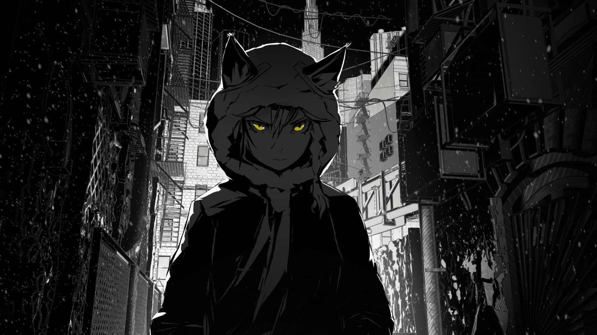 A dark and mesmerizing anime world awaits! — 1920x1080 wallpaper