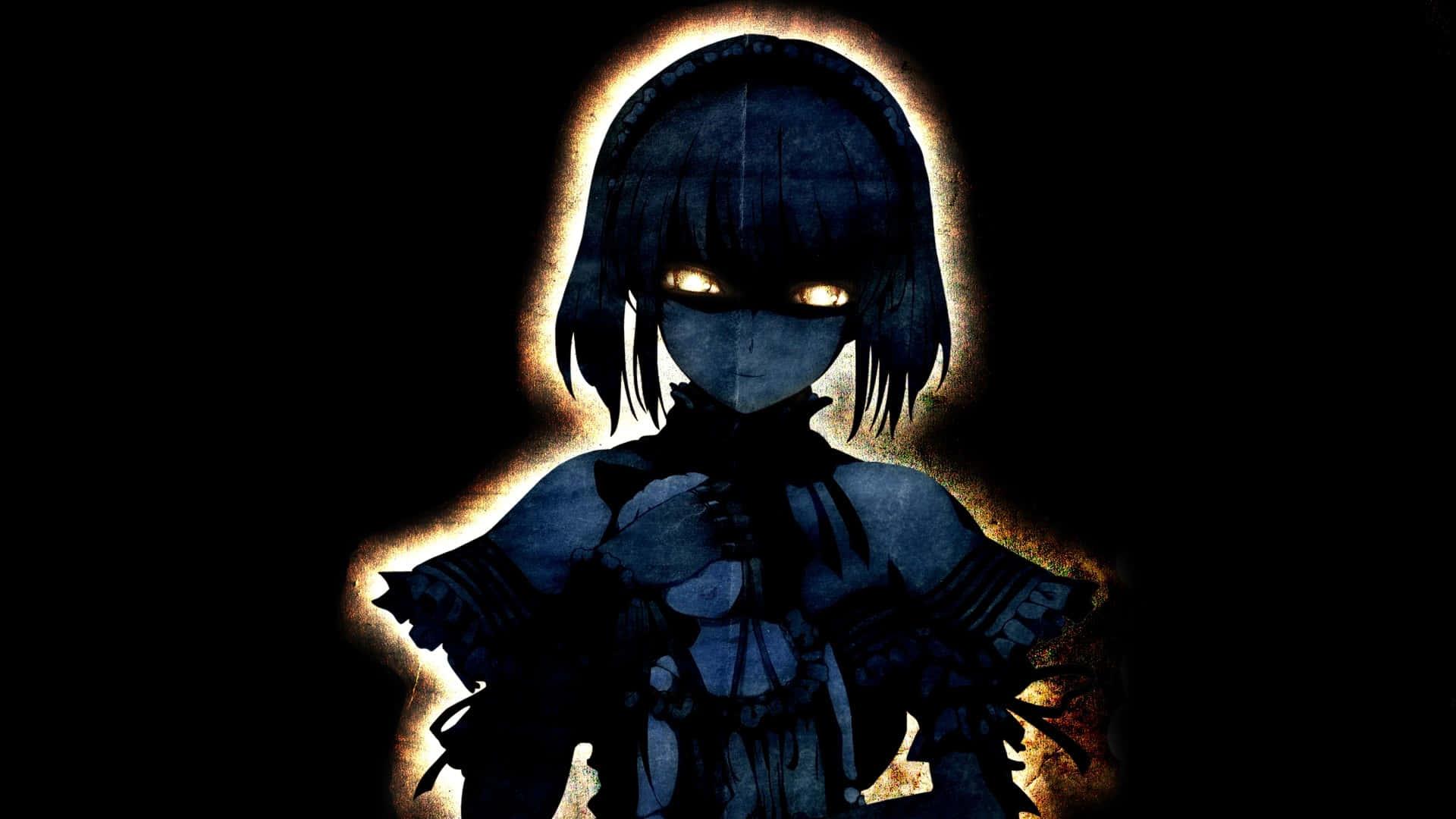 A Dark Anime Girl Living In A Mysterious World — 1920x1080 wallpaper