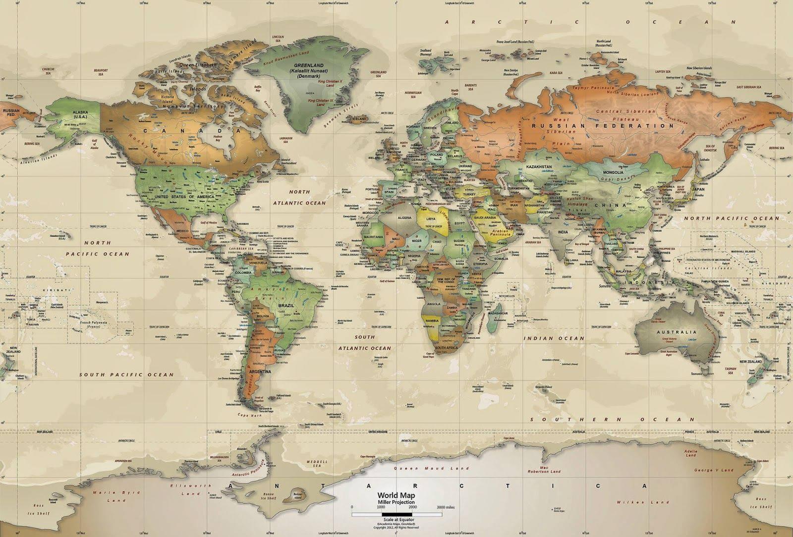 A detailed view of a vintage world map — 1600x1084 wallpaper