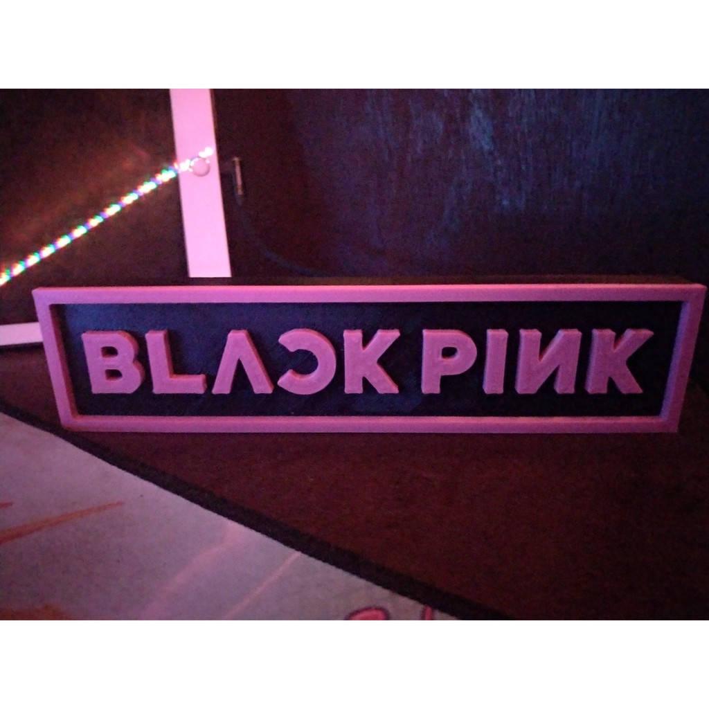 A Dynamic Representation of K-Pop Sensations: The Blackpink Logo — 1024x1024 wallpaper