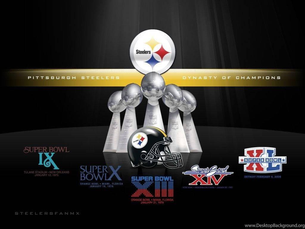 A dynasty of champions shaped by the Pittsburgh Steelers. — 1024x768 wallpaper