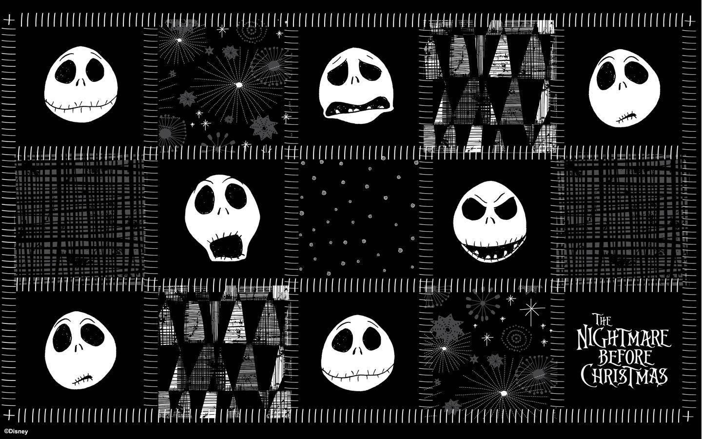 A fantastical mix of nightmare and Christmas joy - Jack from 'The Nightmare Before Christmas' — 1440x900 wallpaper