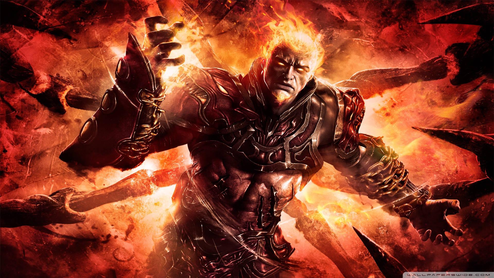 A ferocious Ares, the Greek God of War — 1920x1080 wallpaper