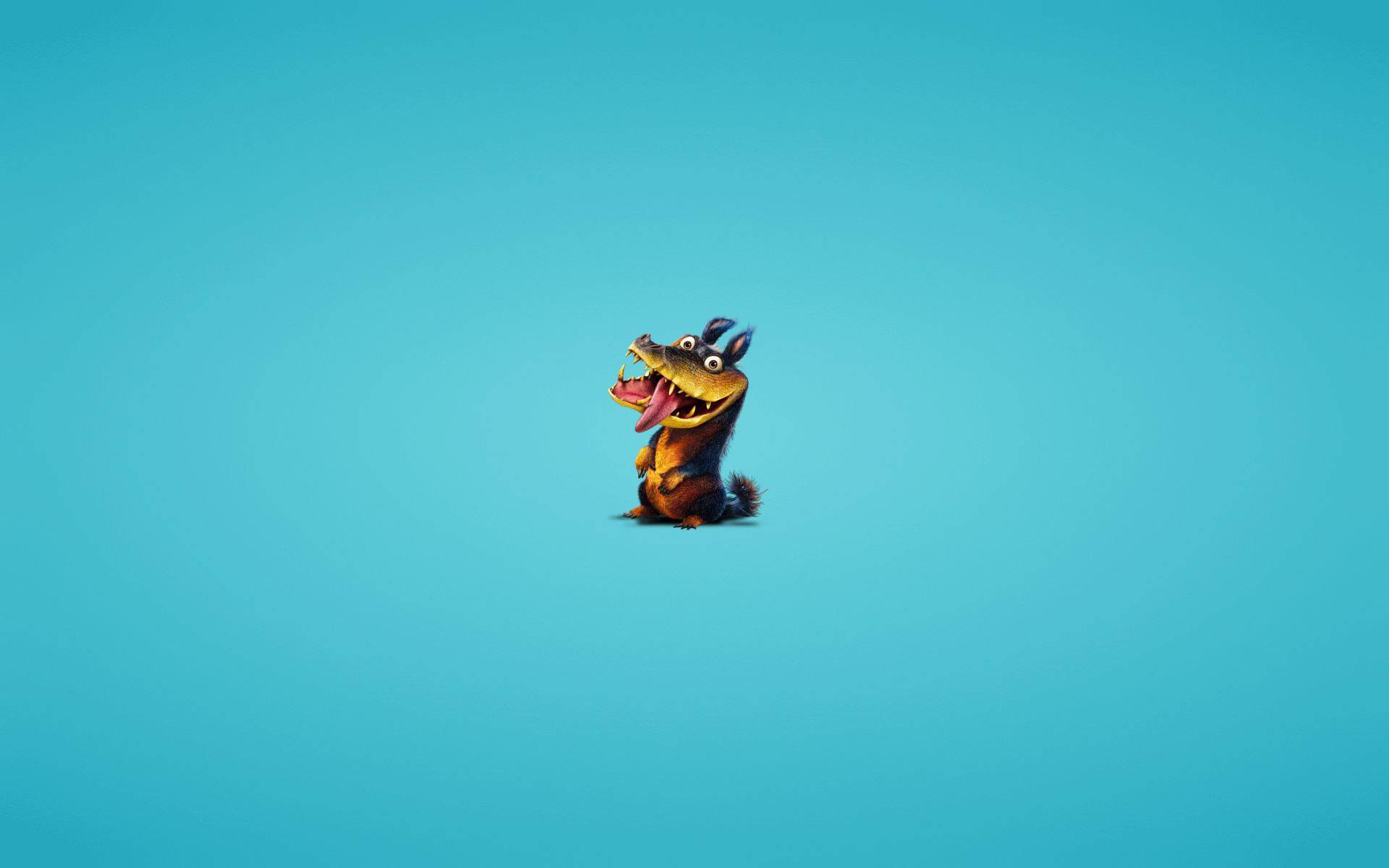 A Friendly Crocopup Wags Its Tail — 1920x1200 wallpaper