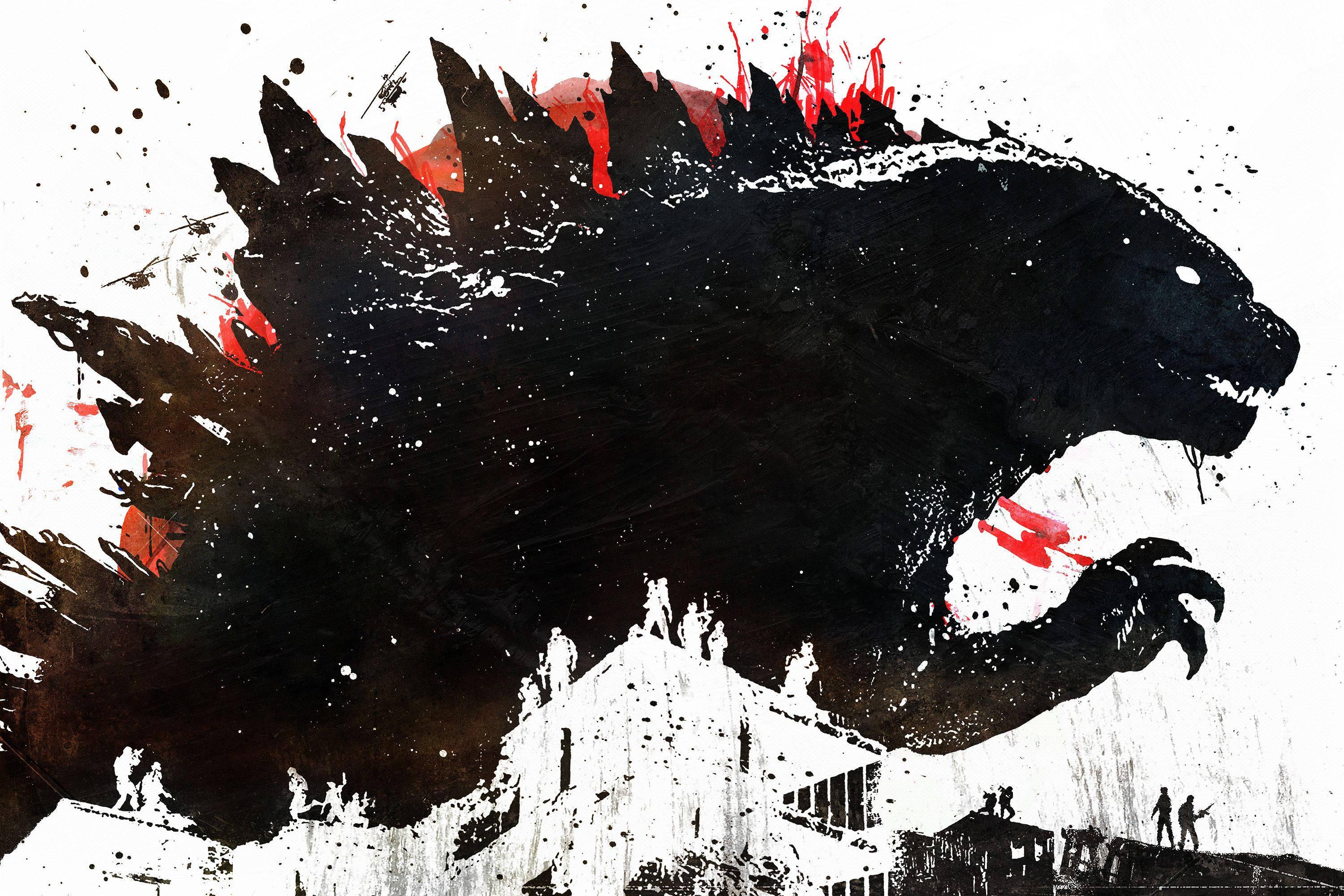 A Gigantic Force of Nature: Godzilla — 3000x2000 wallpaper