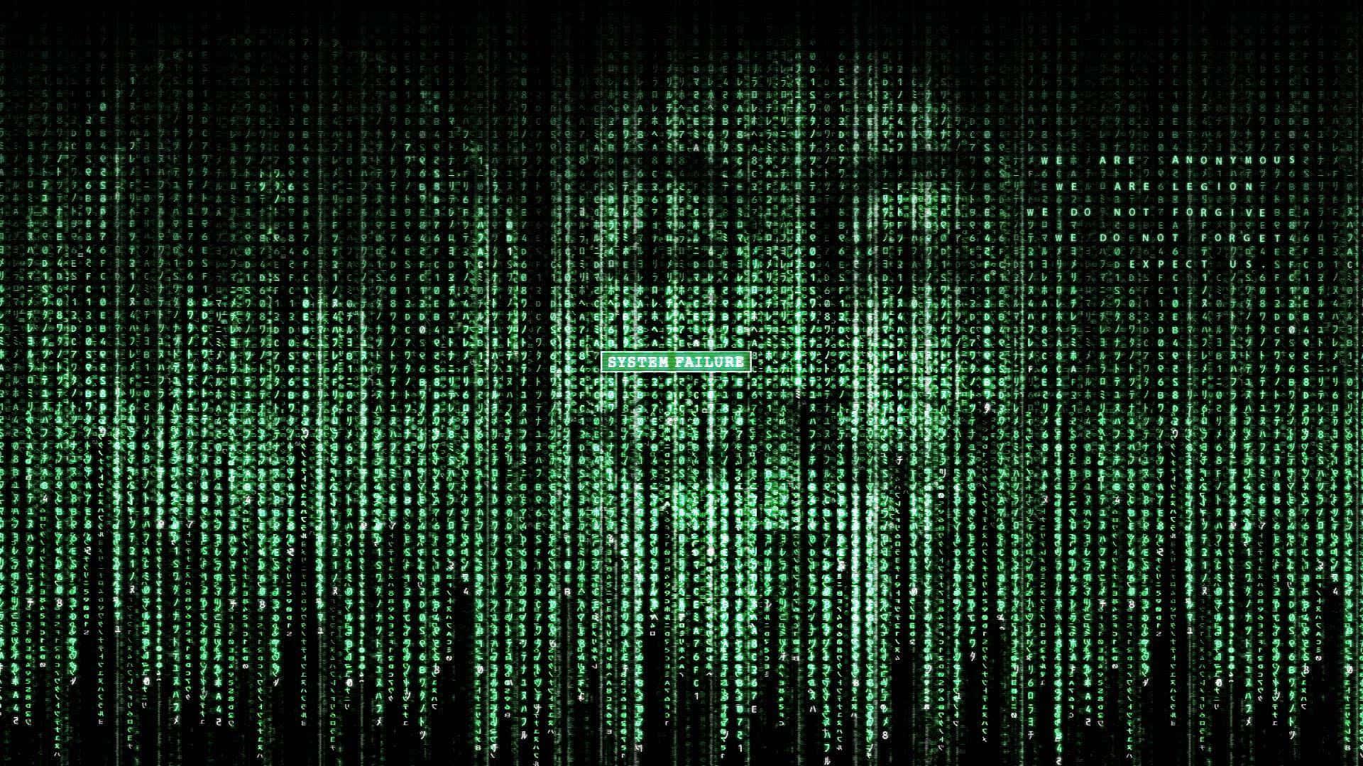 a green background with a face on it — 1920x1080 wallpaper