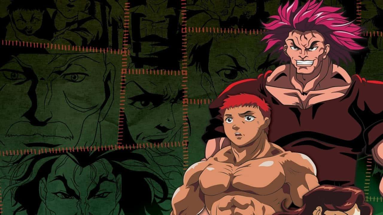 a group of anime characters standing in front of a background — 1280x720 wallpaper