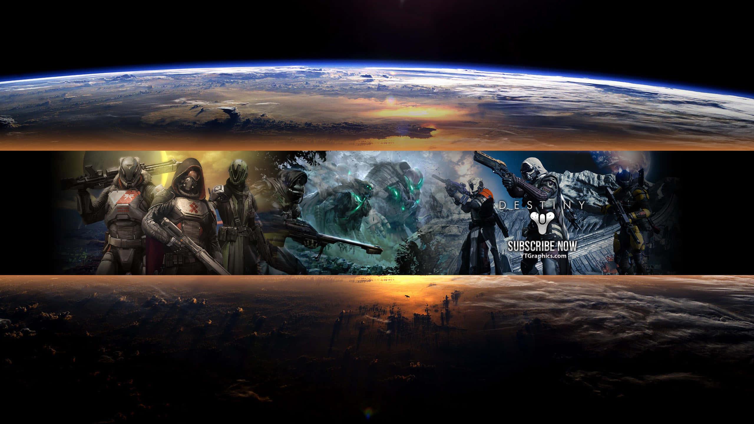 a group of people standing on the earth — 2560x1440 wallpaper