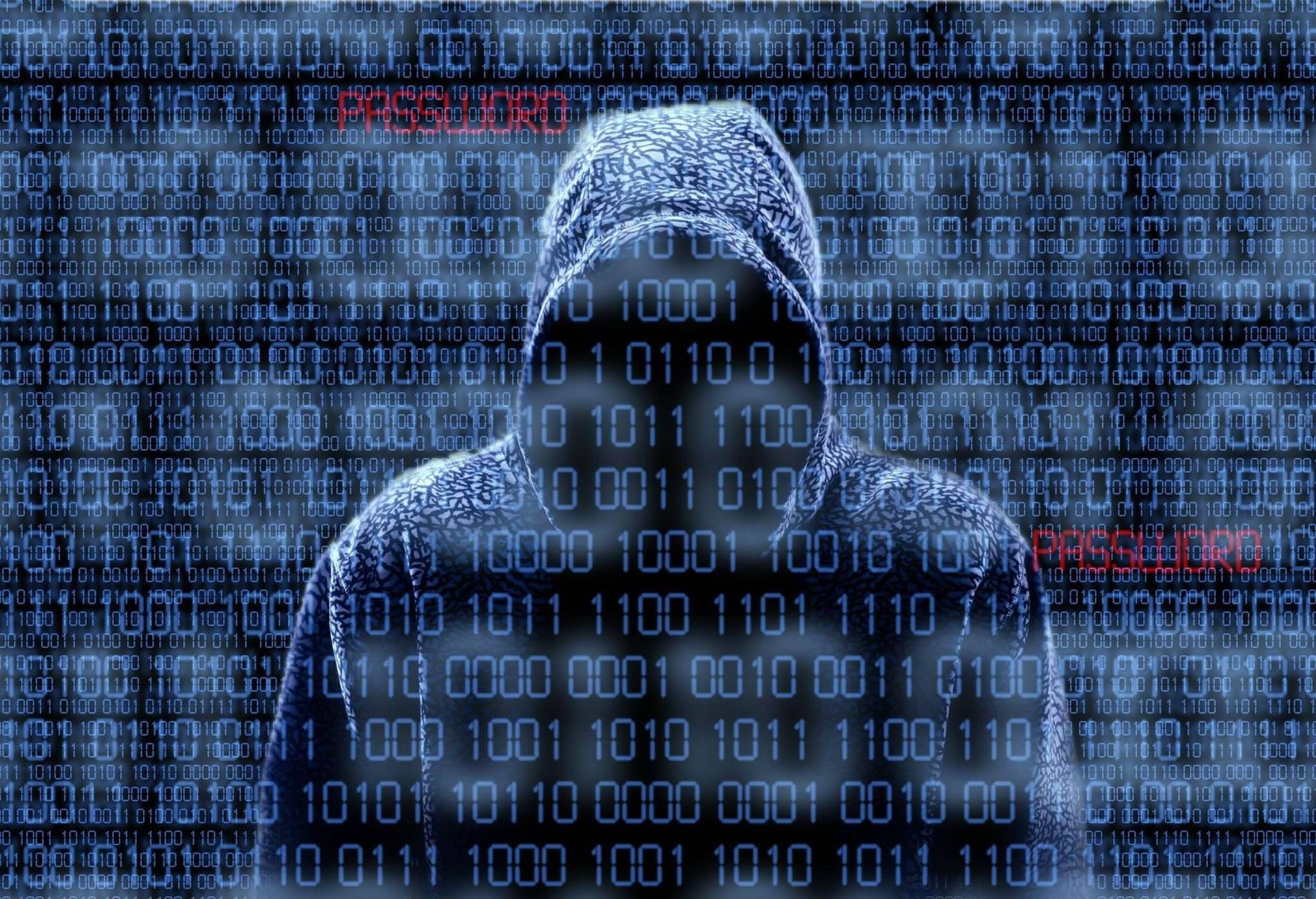 A Hooded Hacker — 2048x1400 wallpaper