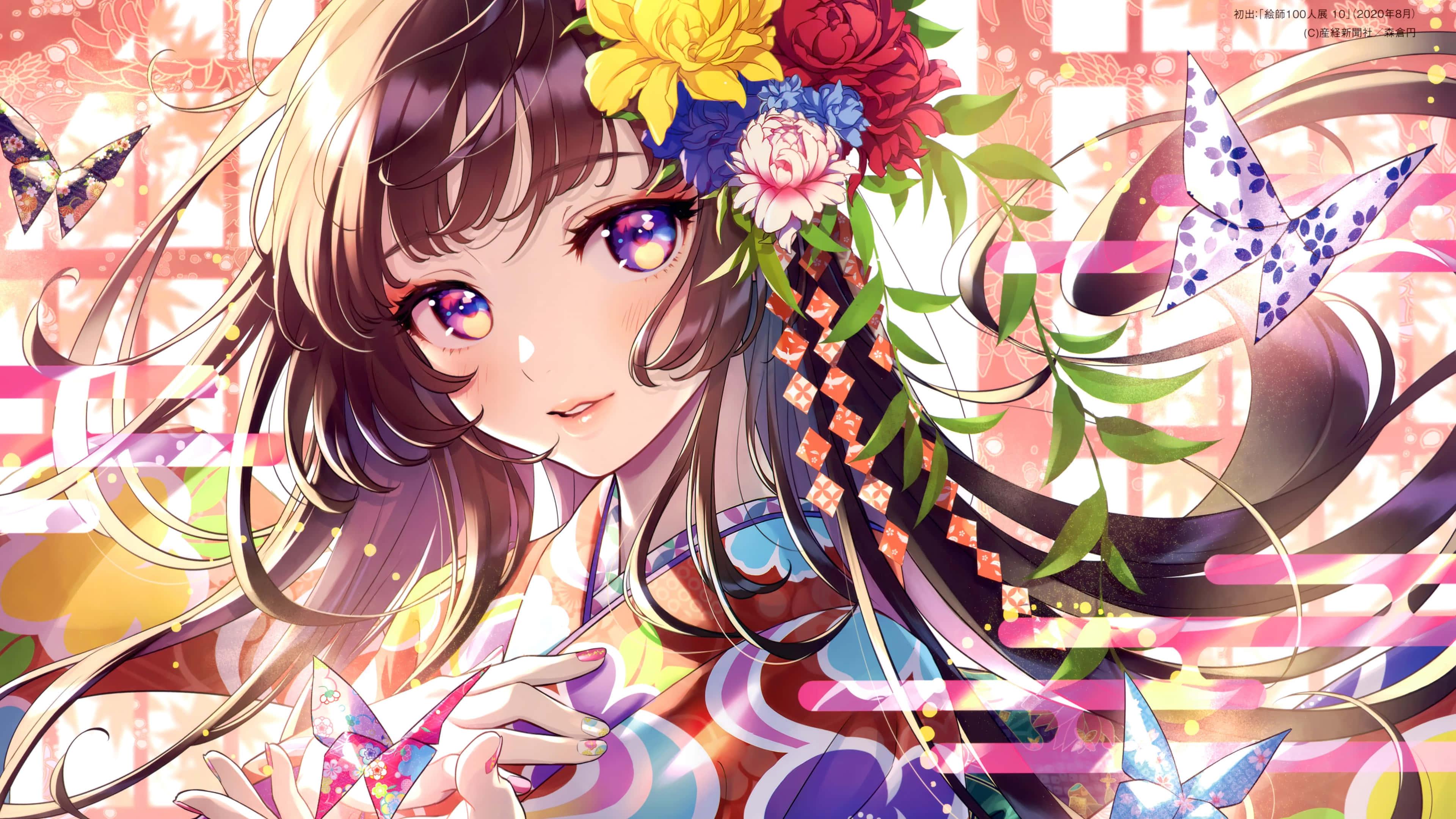 A Lovely Day in the Life of a Cute Girly Girl — 3840x2160 wallpaper