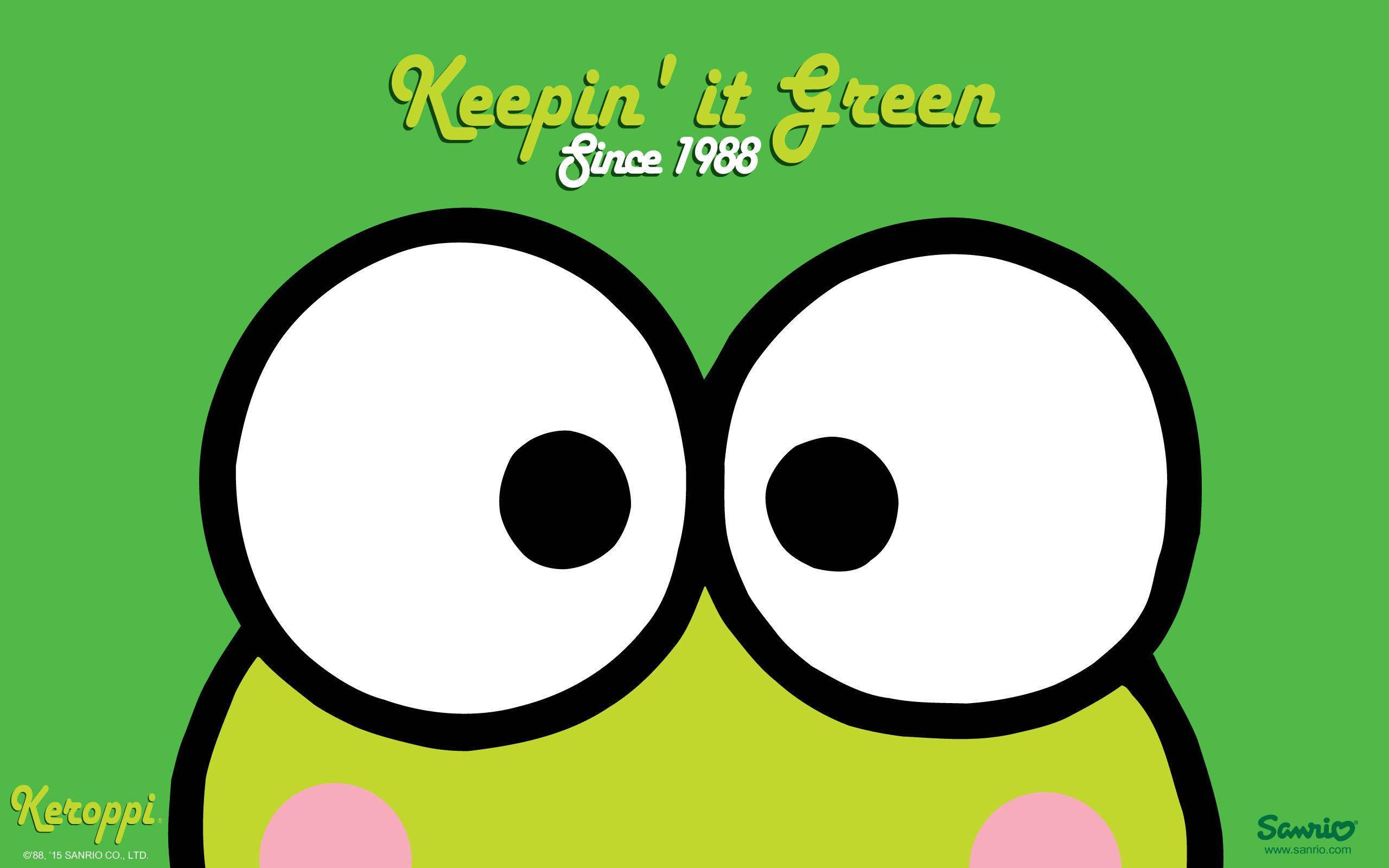 A lovely day with the cutest frog around, Keroppi! — 2560x1600 wallpaper
