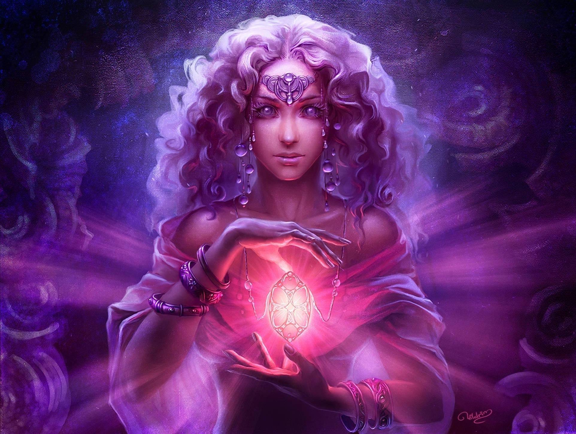 A magical beauty with power unleashed — 1924x1452 wallpaper