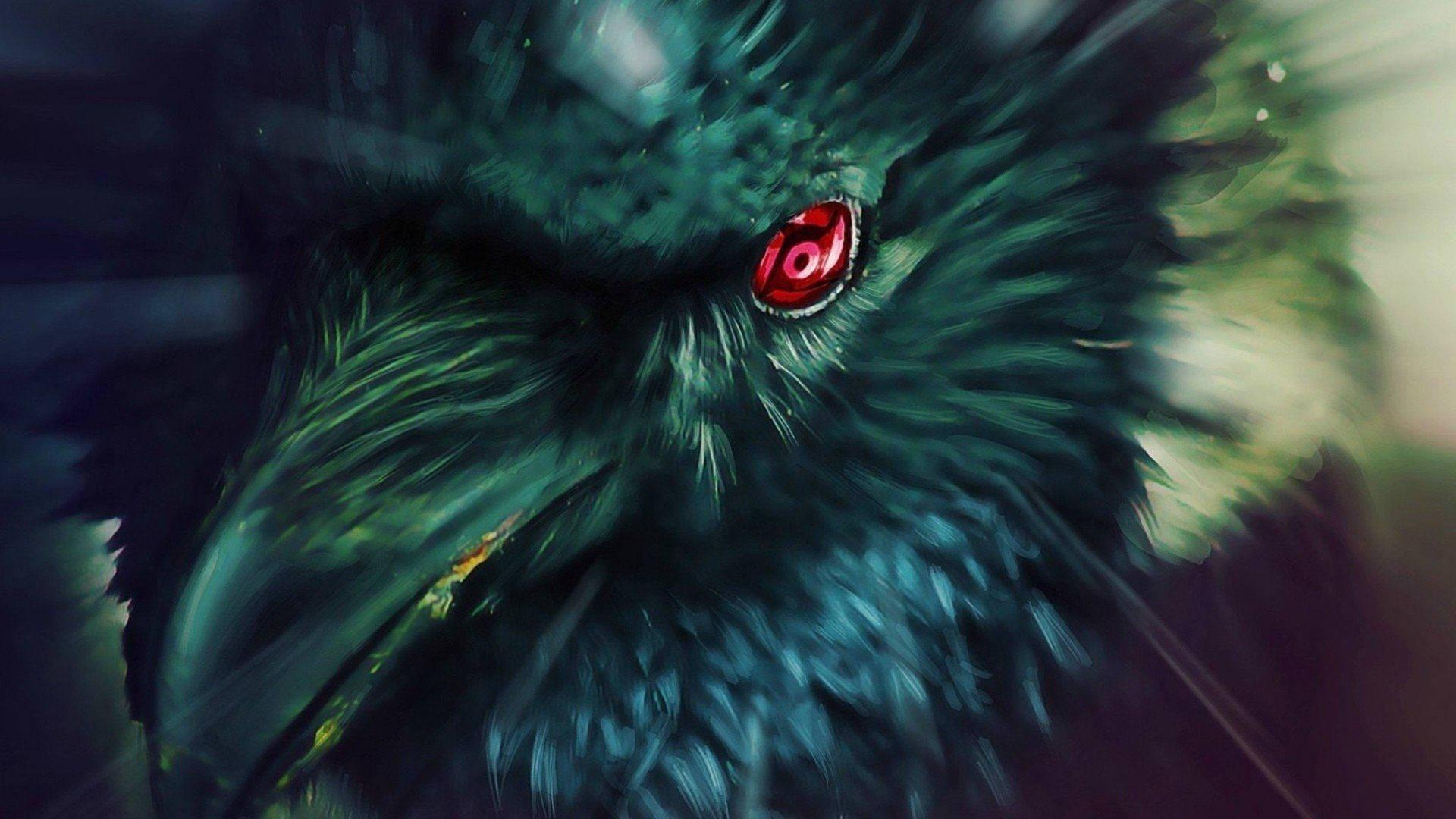A magnificent artwork of the Mangekyou Sharingan — 1920x1080 wallpaper