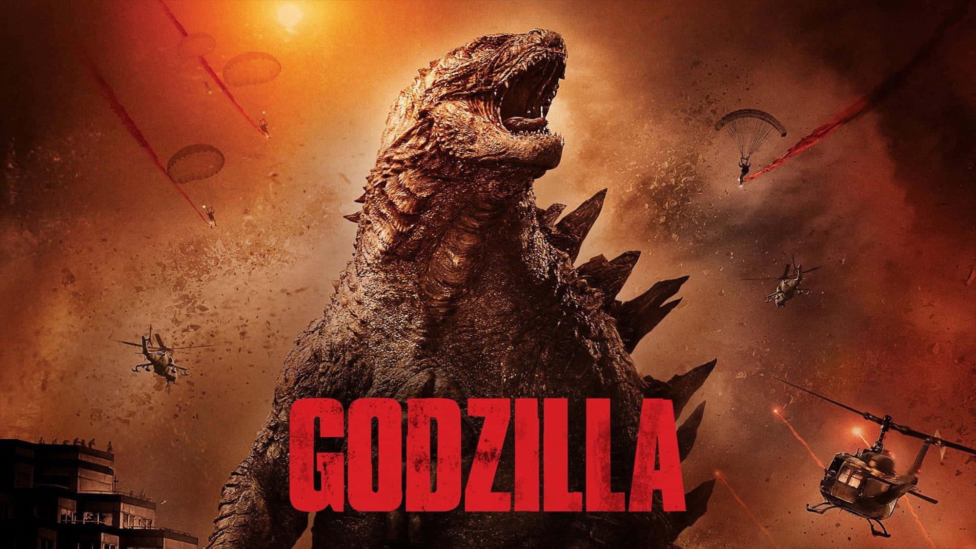 A mighty Godzilla ready to take on the world — 2000x1125 wallpaper