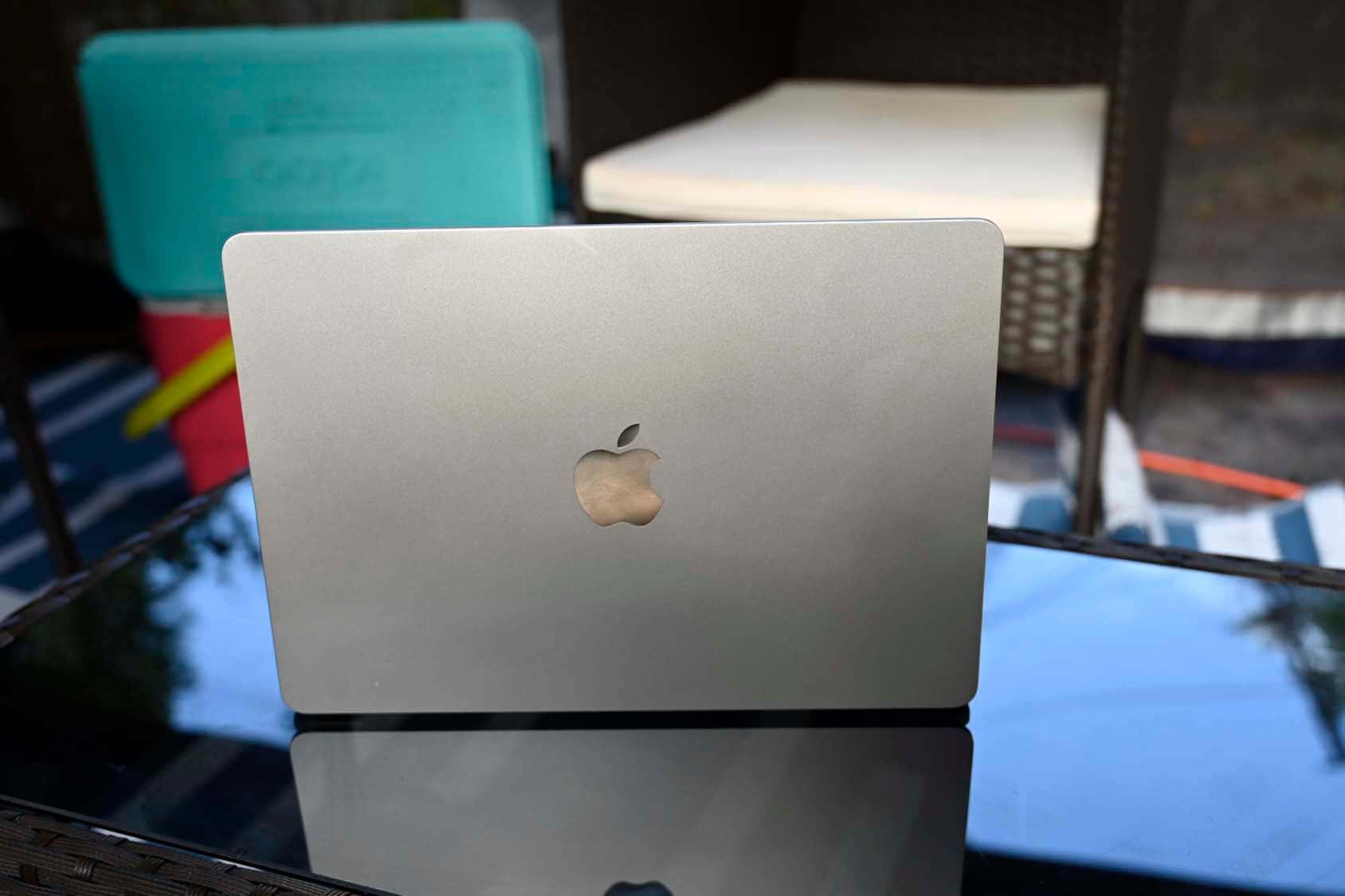 A modern laptop and coffee on a wooden desk — 1688x1125 wallpaper