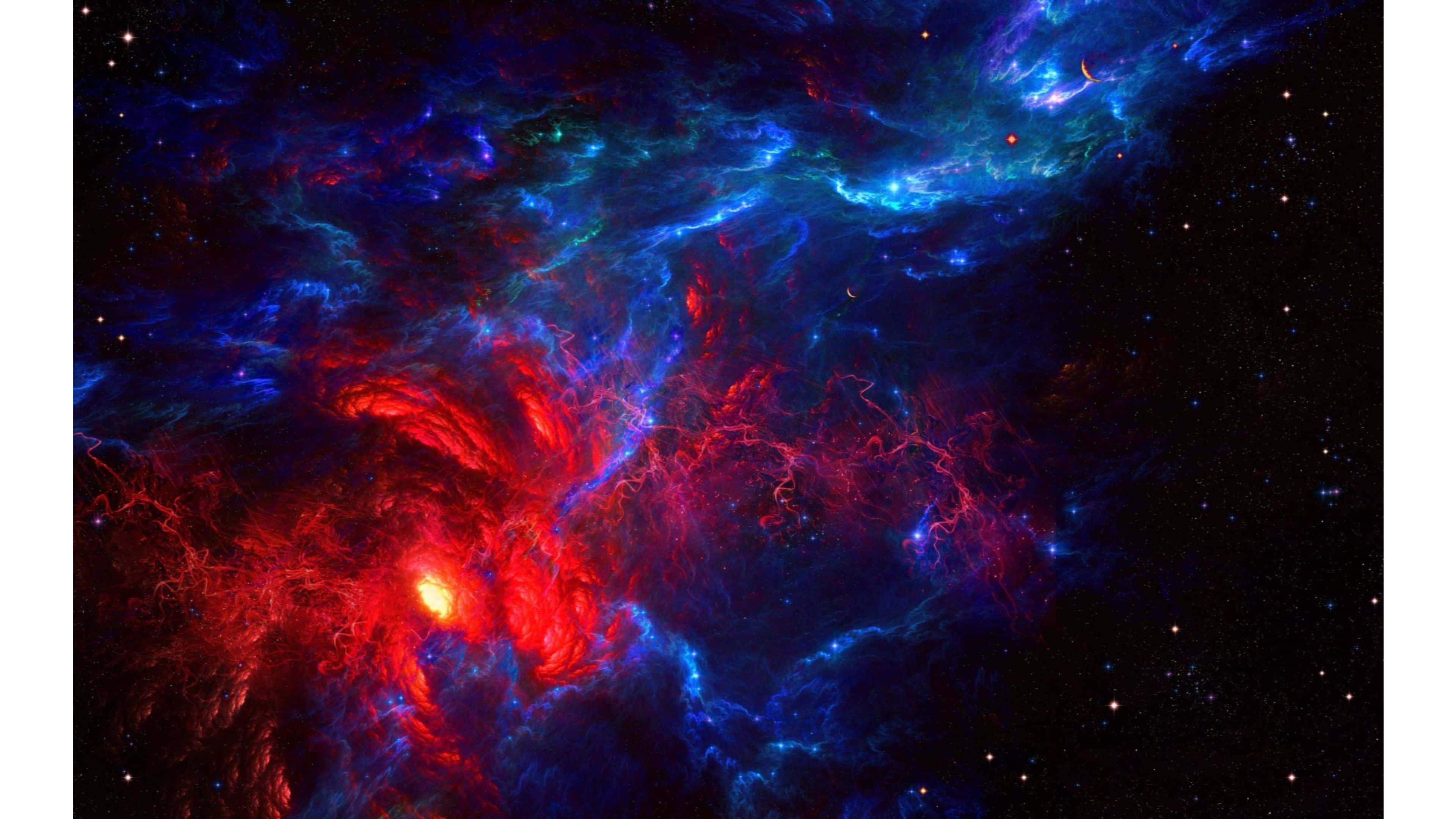 A panoramic view of the vastness of space — 3840x2160 wallpaper