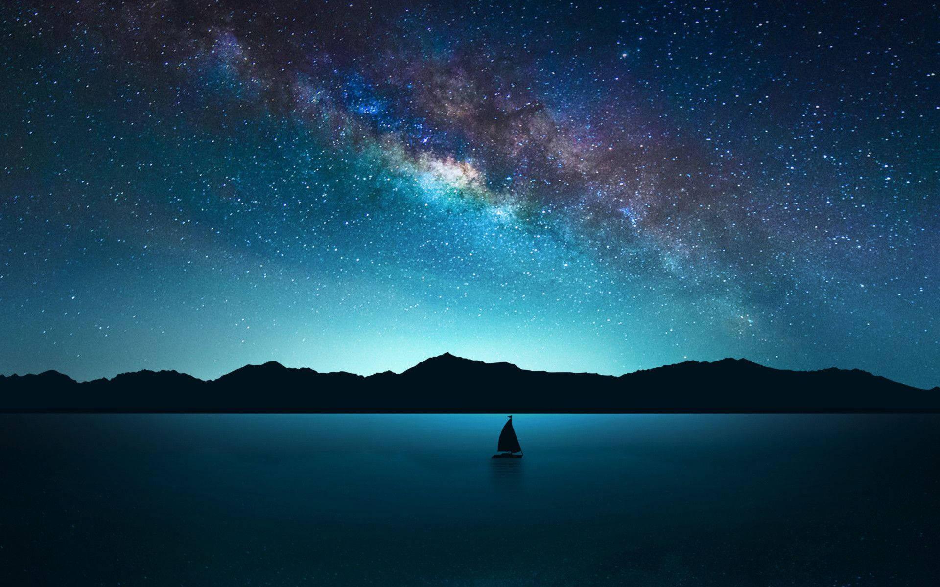 A peaceful night sky, filled with exquisite stars — 1920x1200 wallpaper
