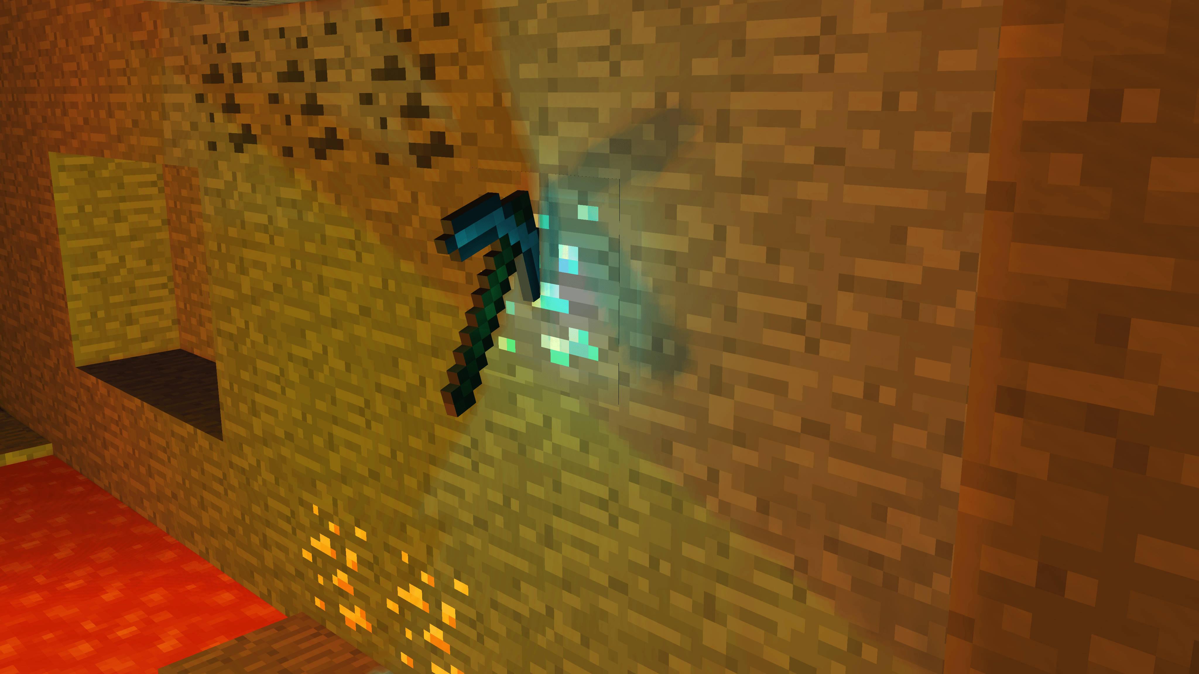 A Pickaxe on the Wall