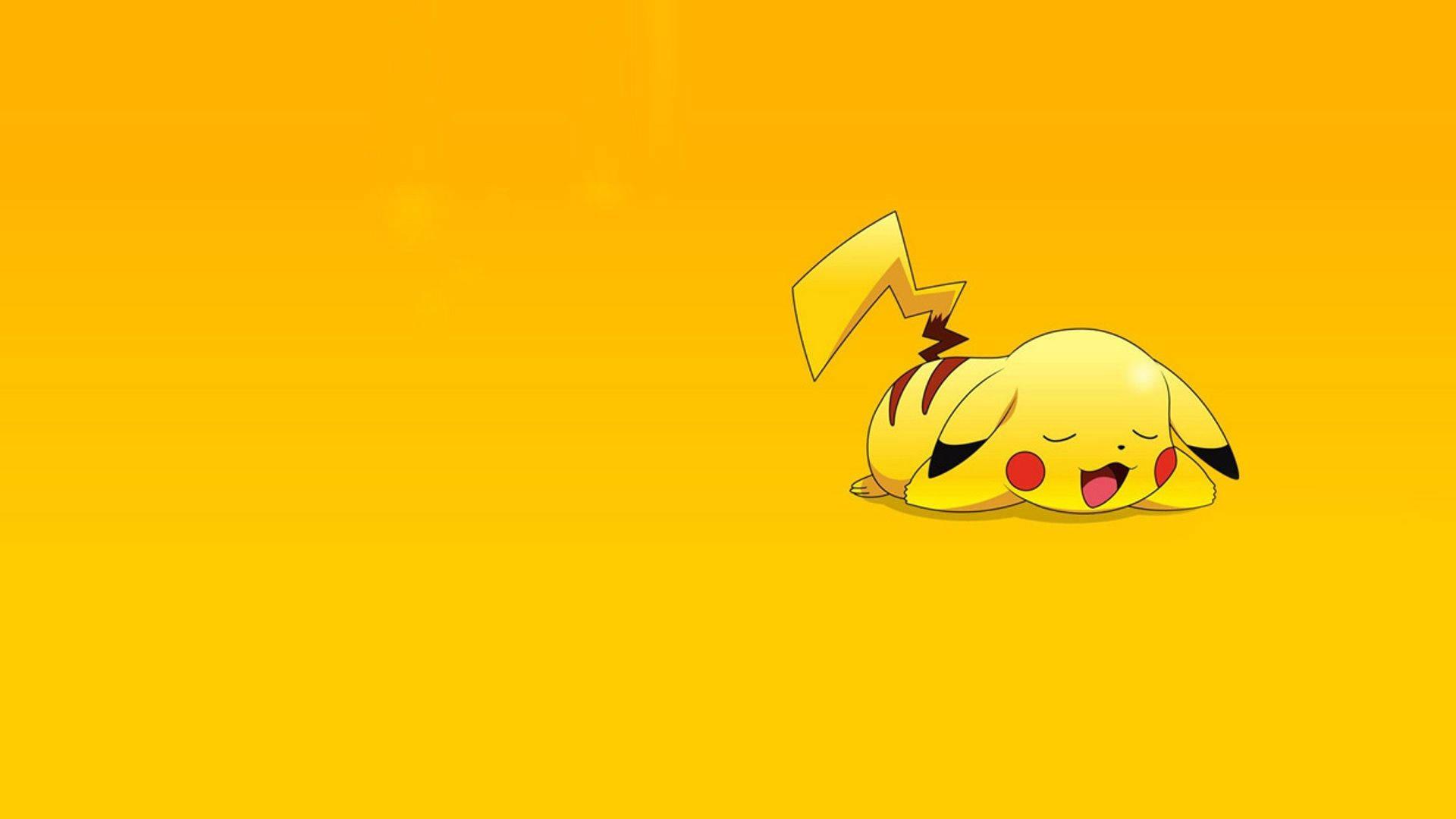 A Pikachu That's Ready For a Nap — 1920x1080 wallpaper