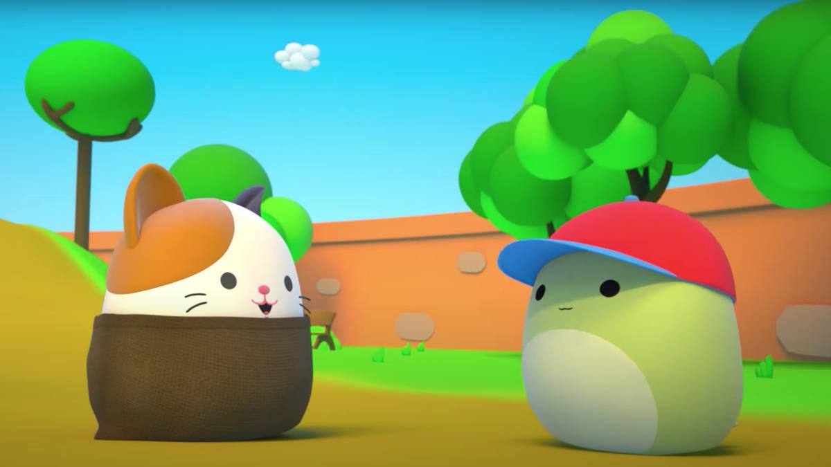 A Pile of Colorful Squishmallows Plush Toys — 1200x675 wallpaper