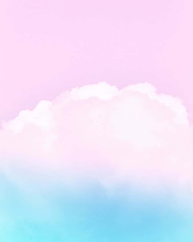 a pink and blue cloud background — 819x1024 wallpaper