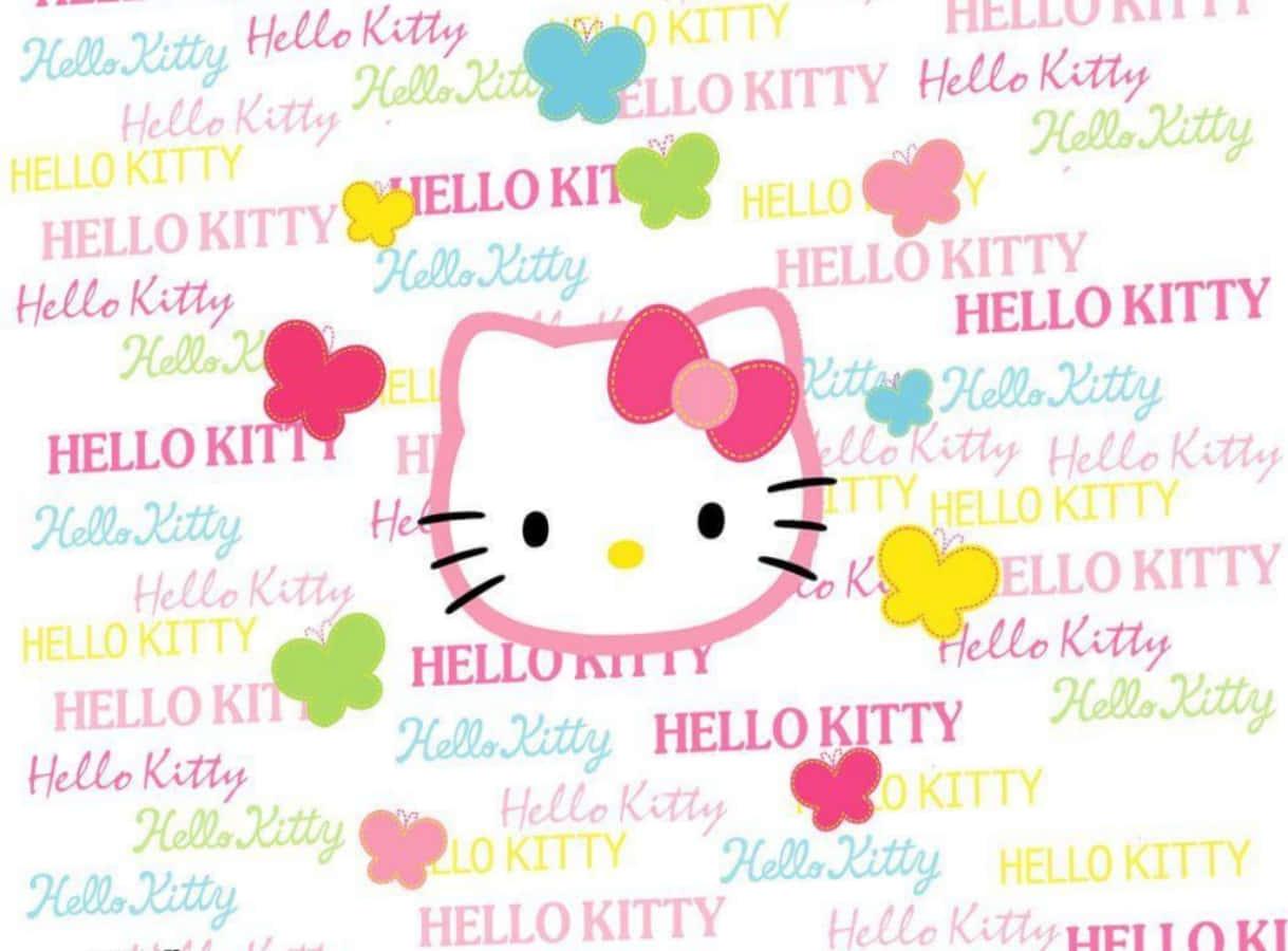A pleasingly pink Hello Kitty Laptop — 1219x900 wallpaper