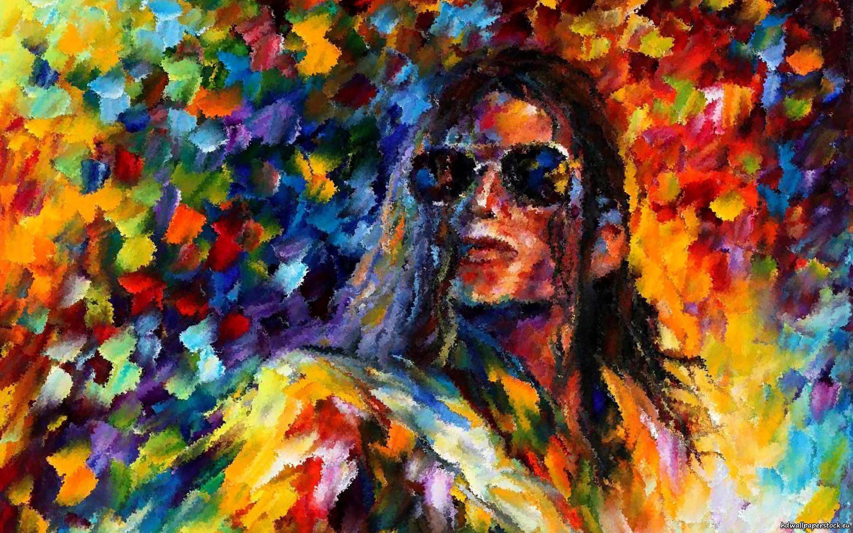 A portrait of musical legend Michael Jackson — 2880x1800 wallpaper