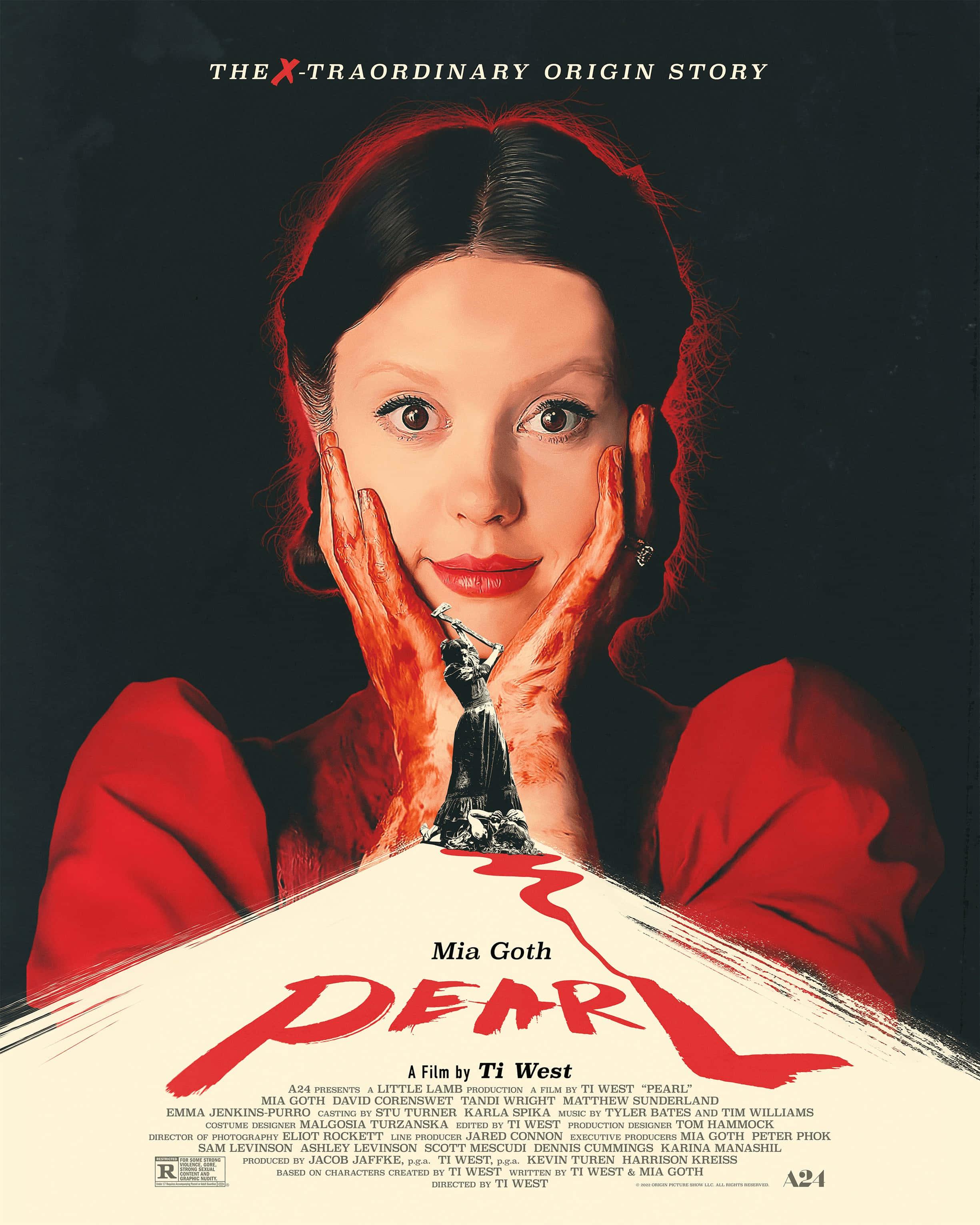 a poster for the movie pearl — 2450x3062 wallpaper