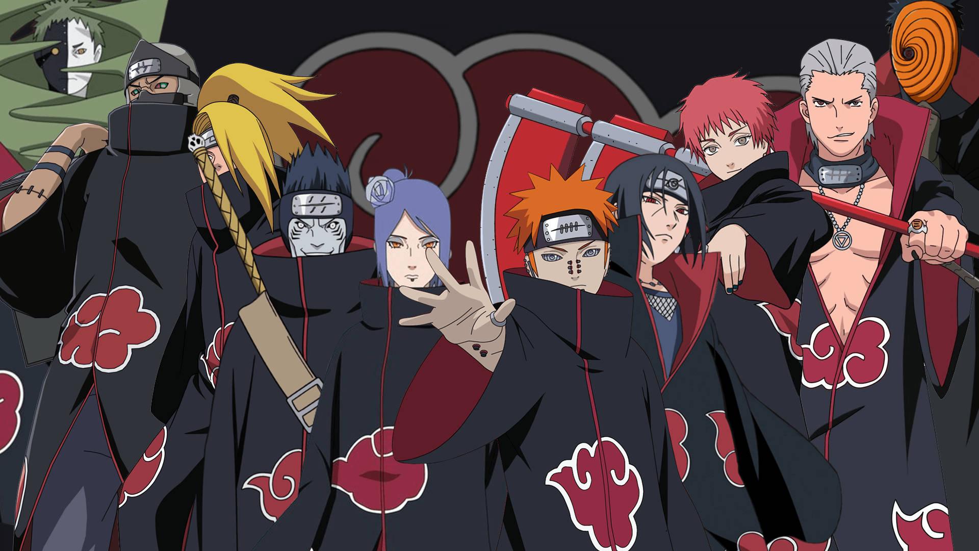 A Powerful Alliance - Akatsuki — 1920x1080 wallpaper