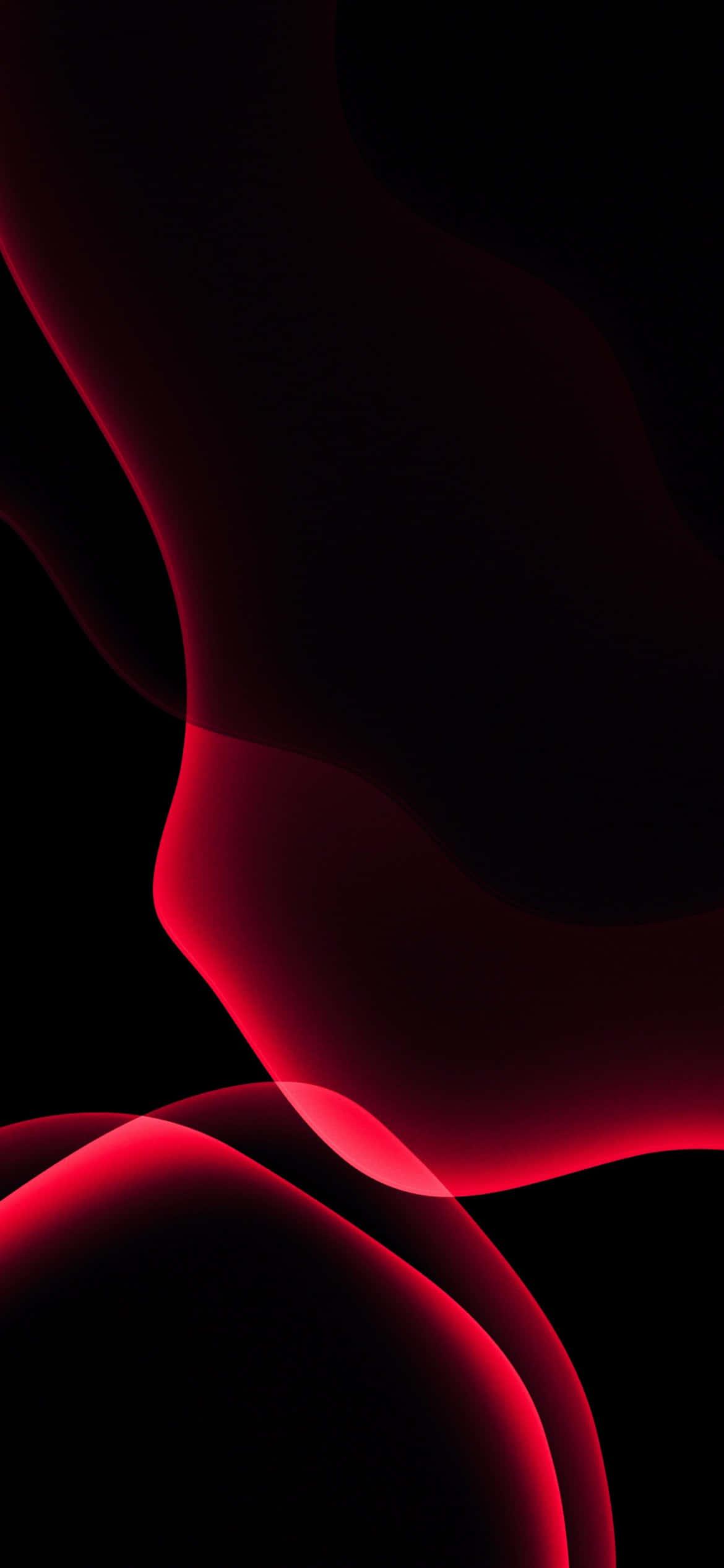a red light is shining — 1170x2532 wallpaper