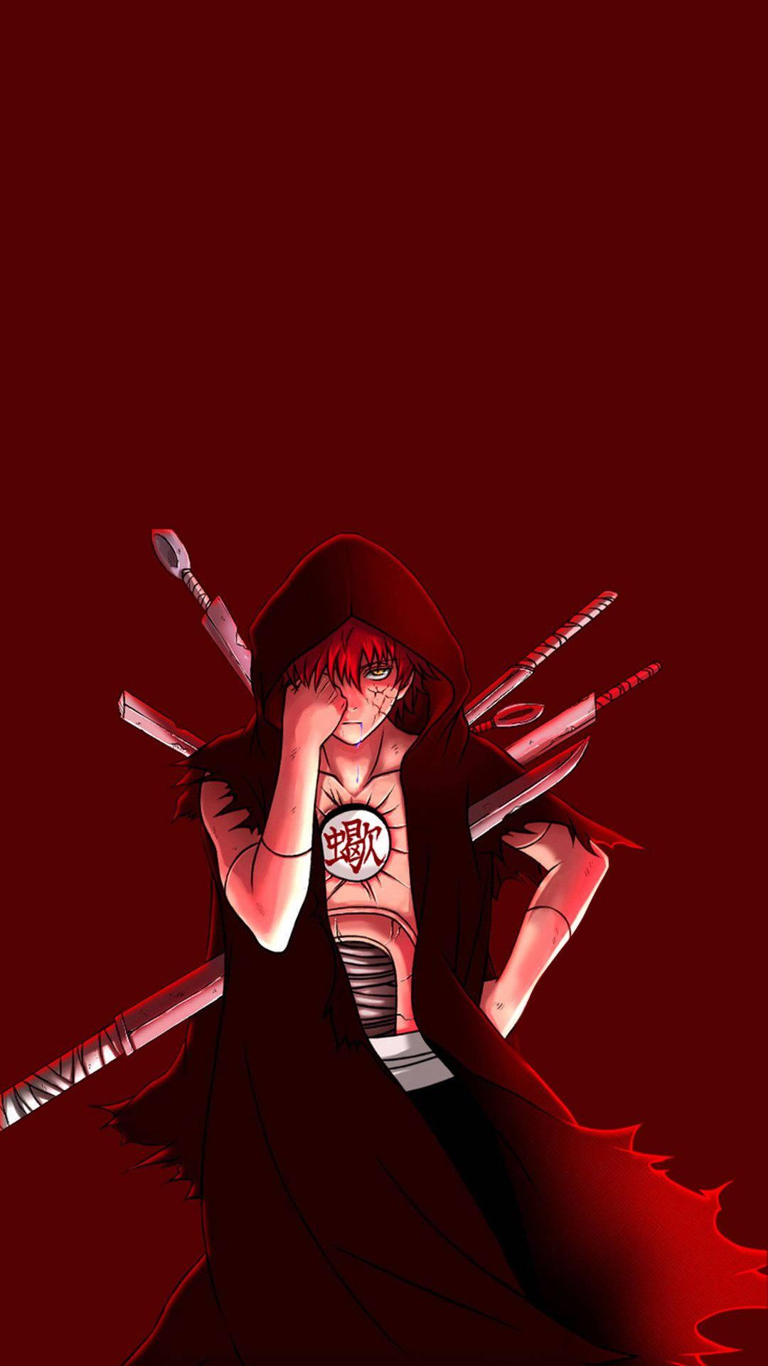 A Refined Display of Power - Sasori of the Red Sand from Akatsuki — 1080x1920 wallpaper