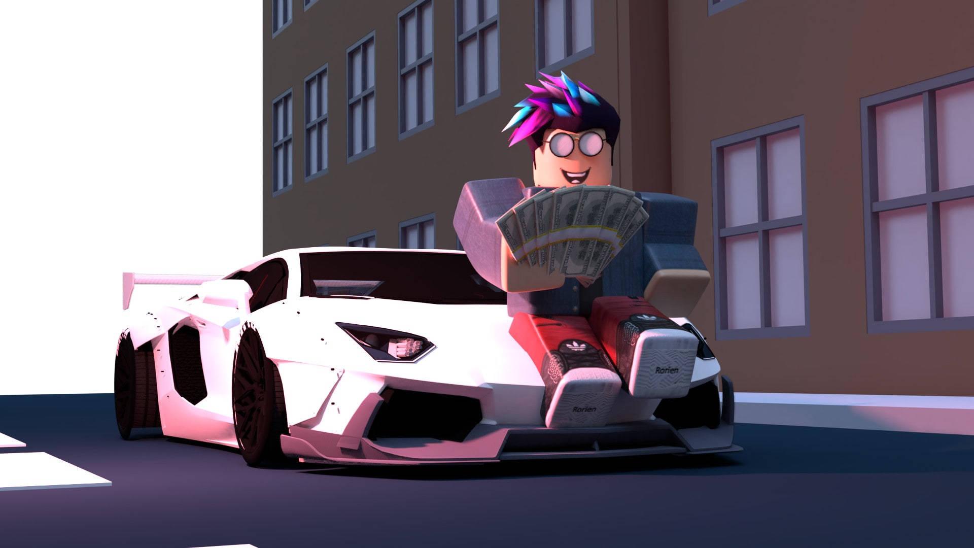 A Rich Kid Rides in Style in Roblox — 1920x1080 wallpaper