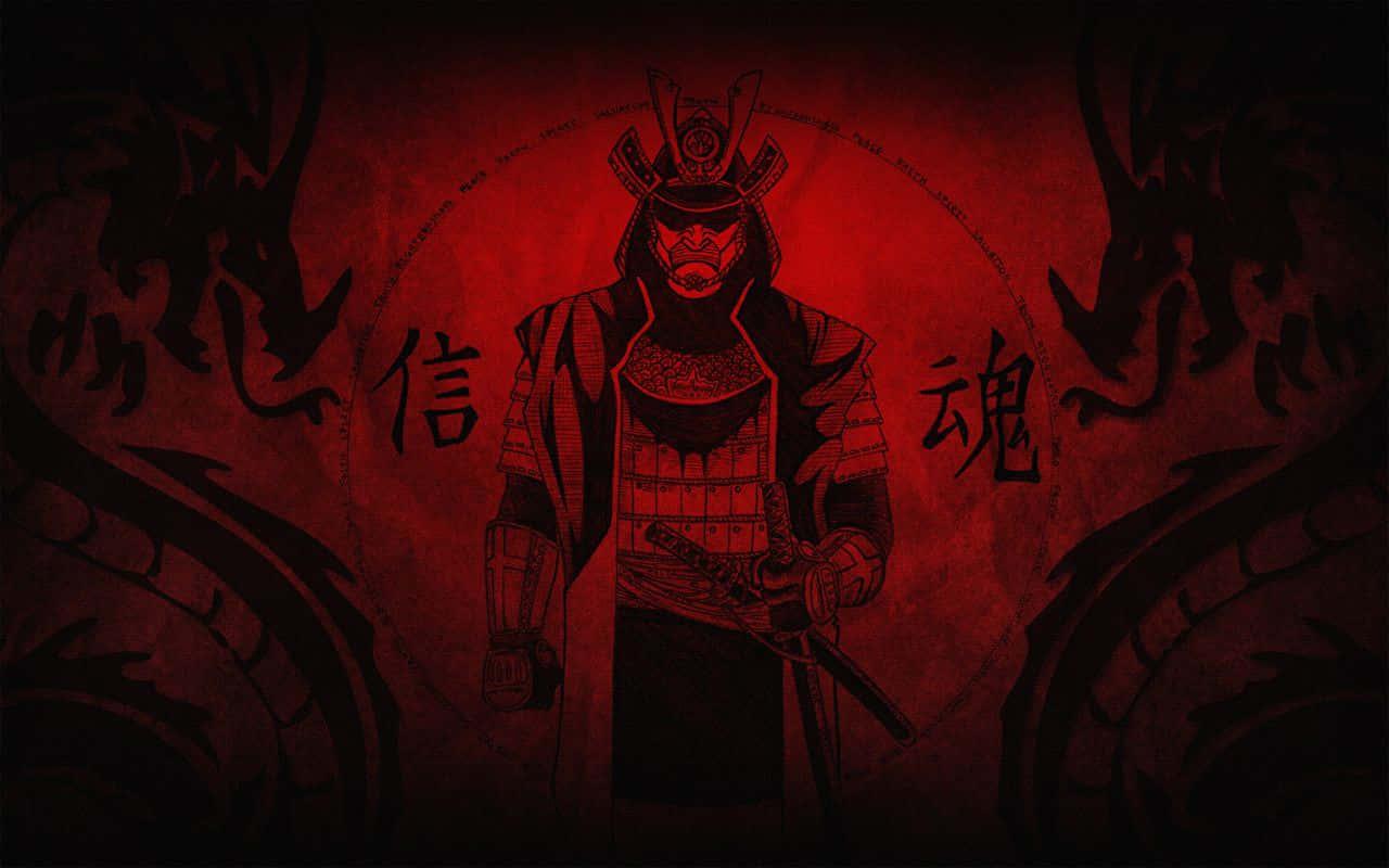 A Samurai Warrior from Feudal Japan — 1280x800 wallpaper