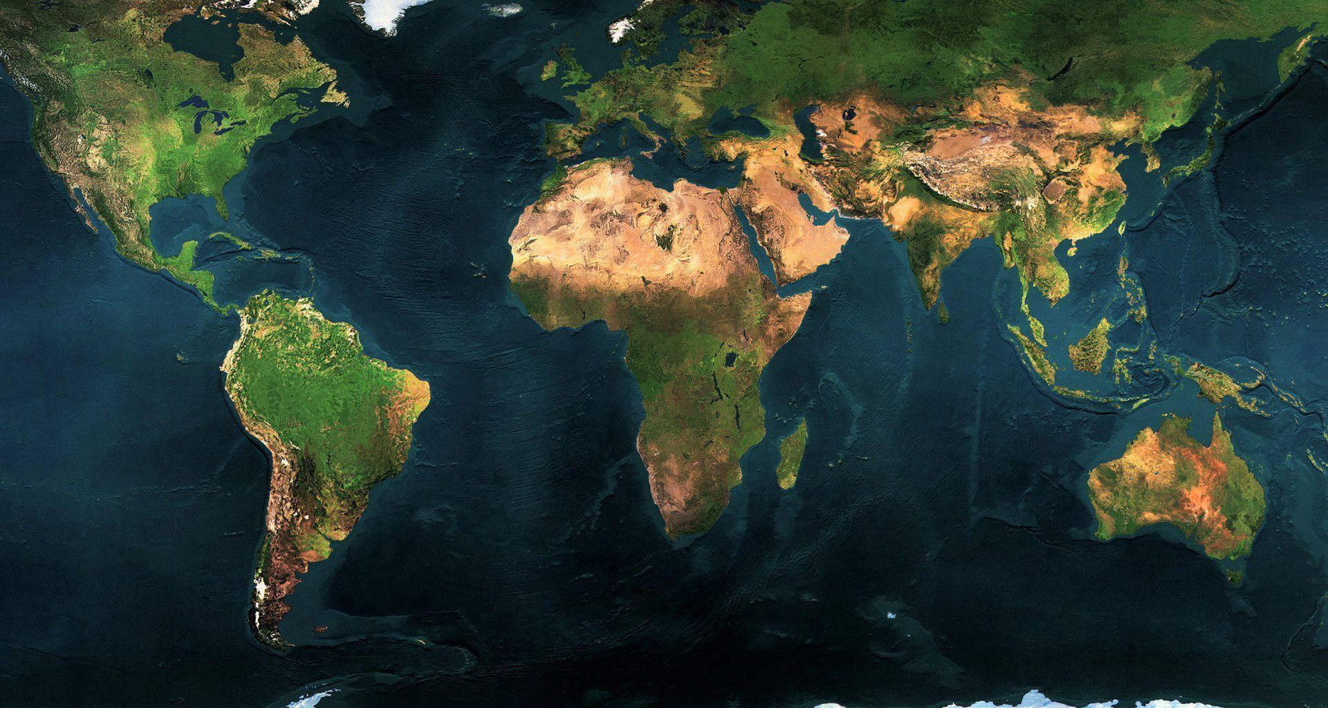 A Satellite View of our World — 1920x1024 wallpaper