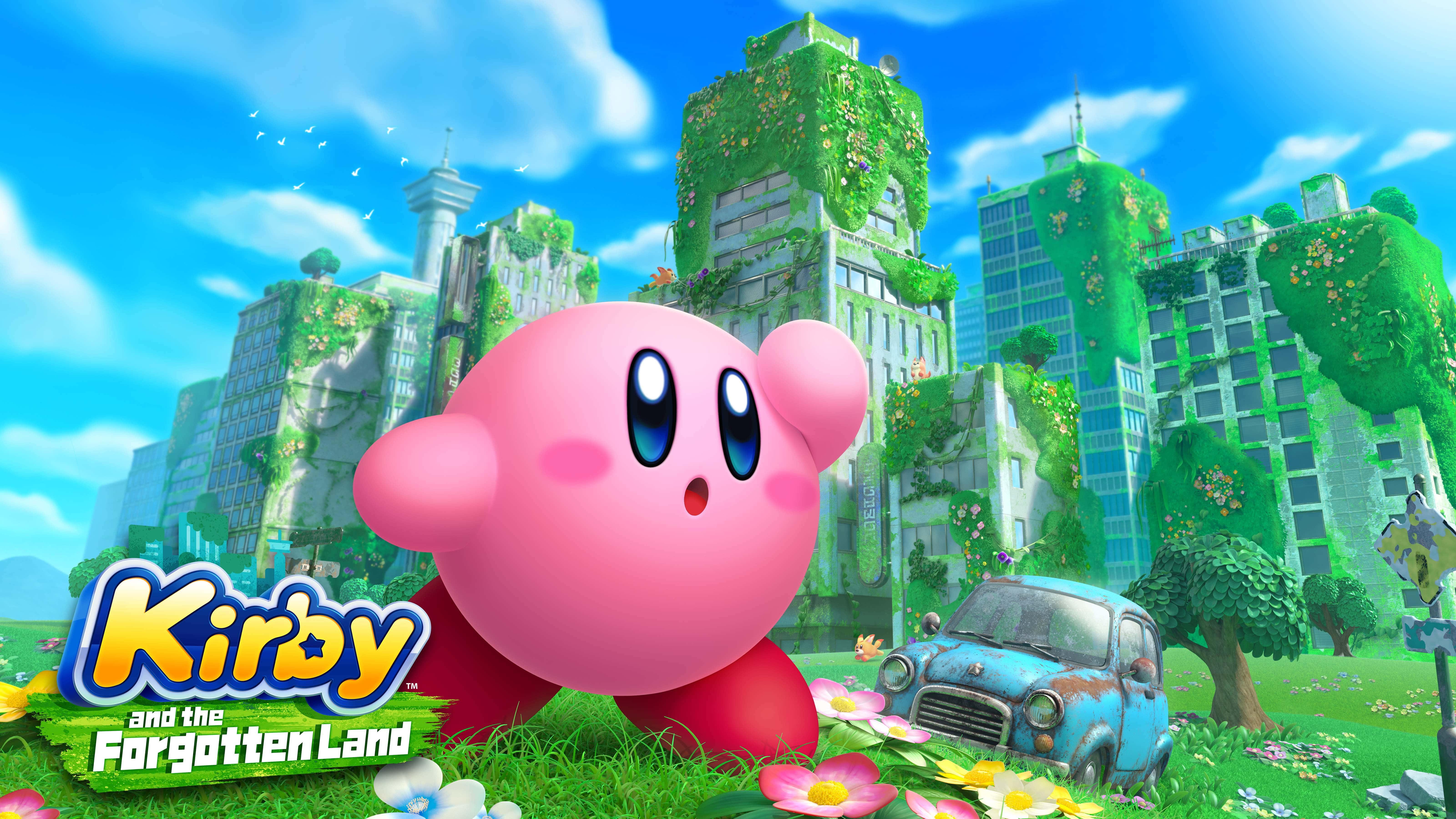 A Savory Experience - Enjoying a Meal with Kirby! — 6400x3600 wallpaper