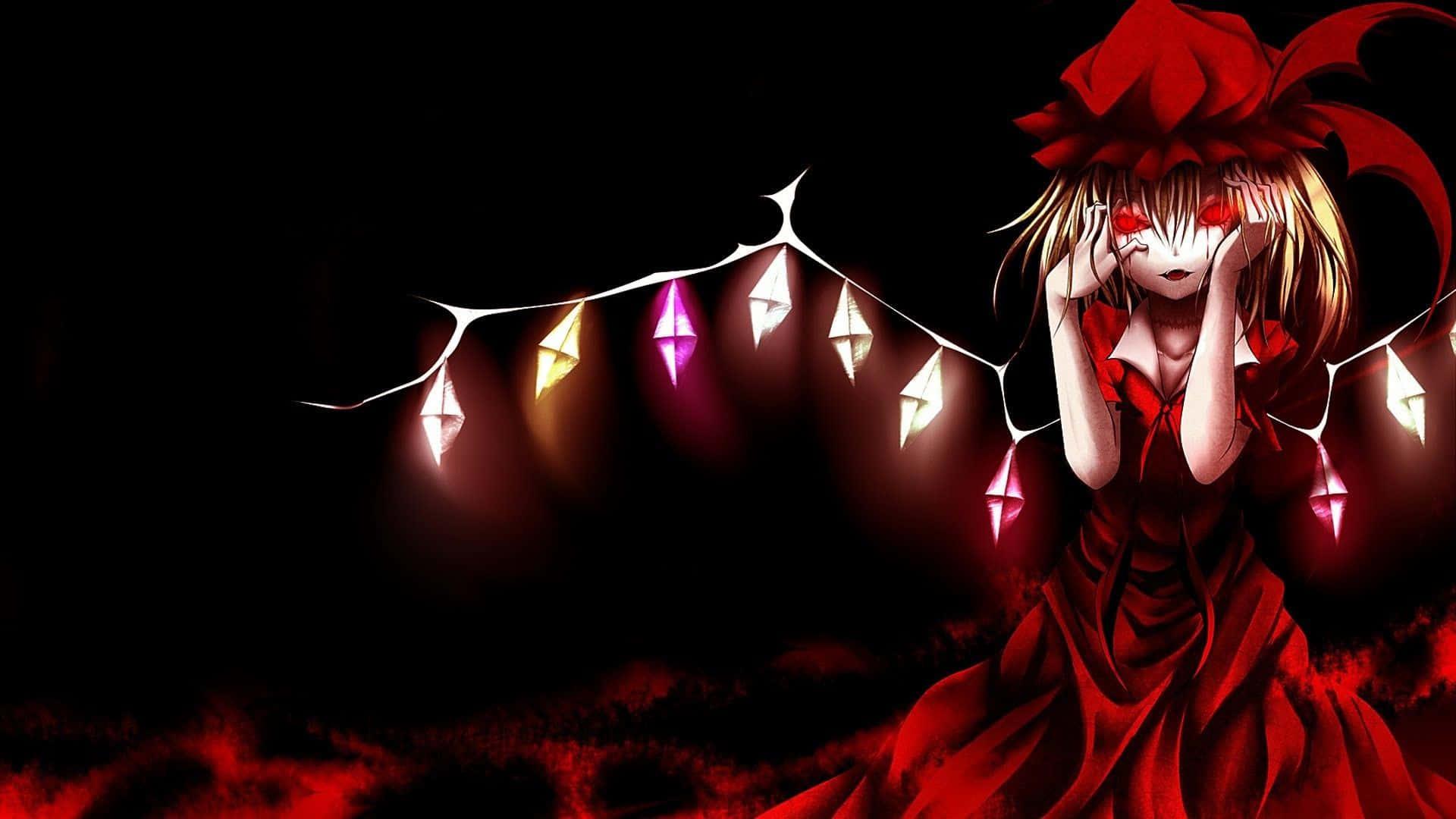 A solo anime girl in deep thought — 1920x1080 wallpaper