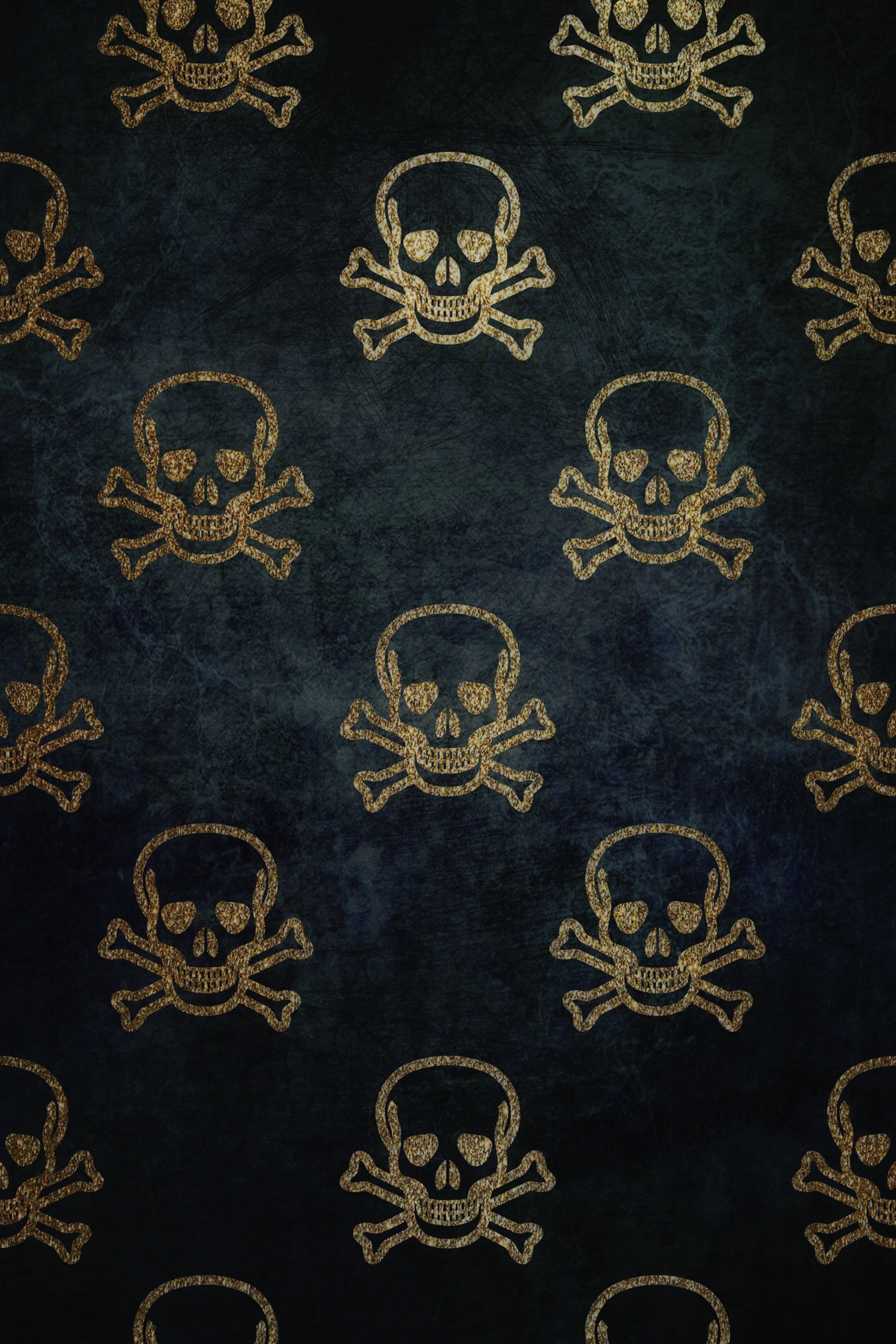 A spooky Skull Pattern — 4000x6000 wallpaper